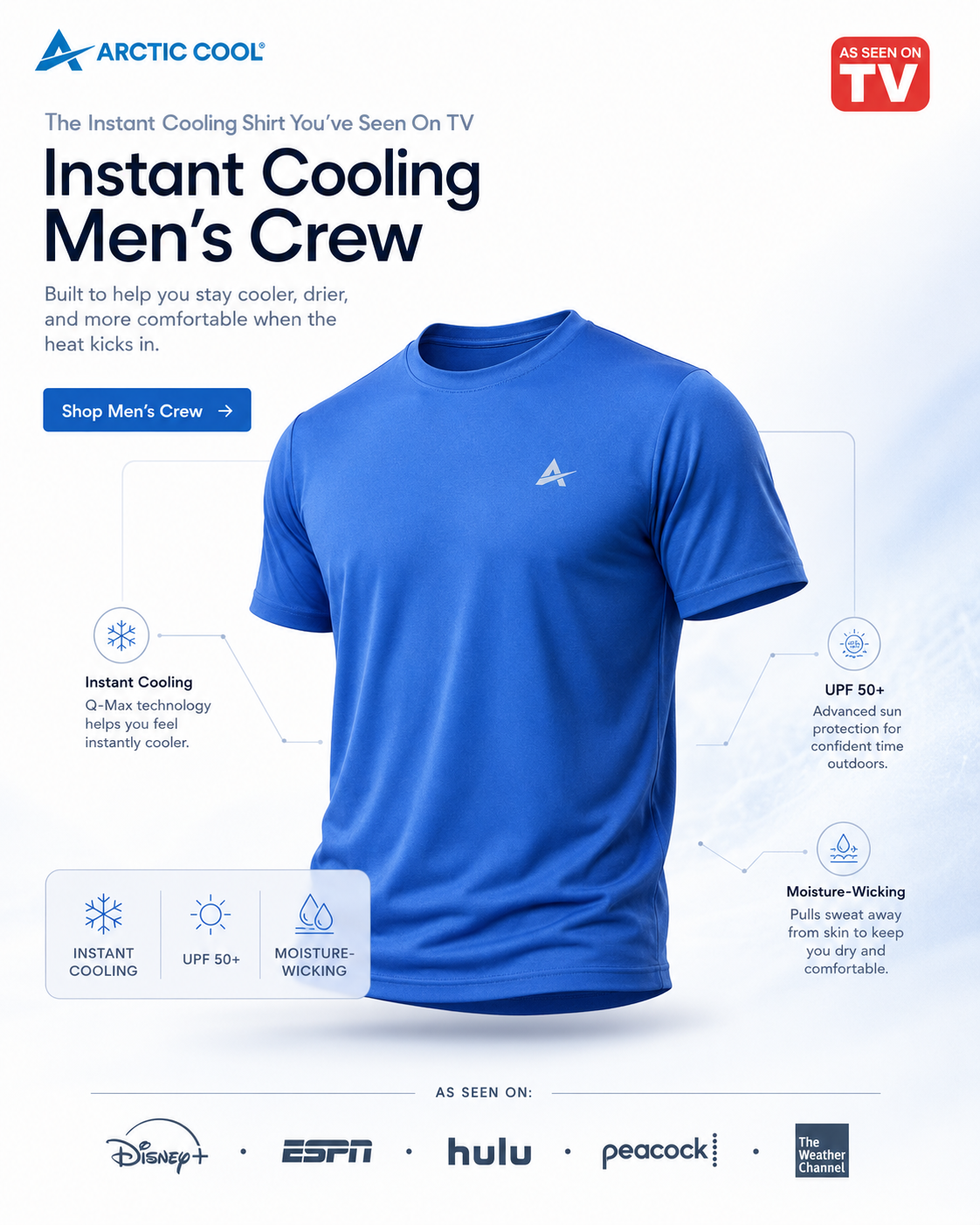 Arctic Cool Facebook ad