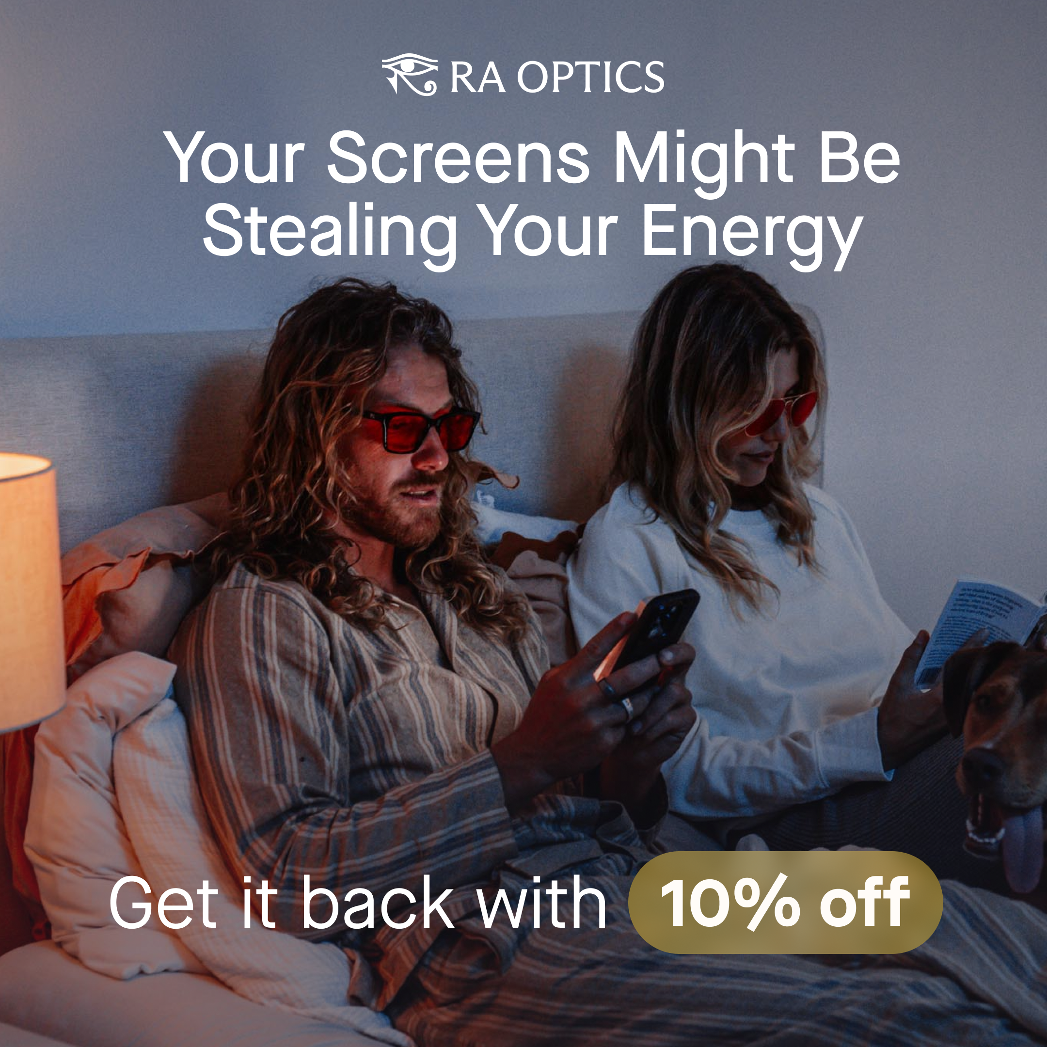 Ra Optics Facebook ad