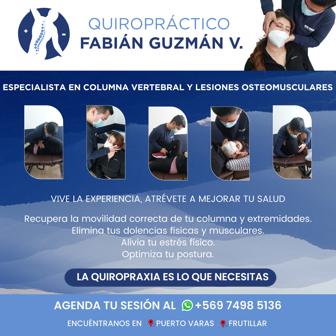 quiropractico.fabianguzman Facebook ad: ¿Tienes alguna dolencia, malestar o lesión en tu…