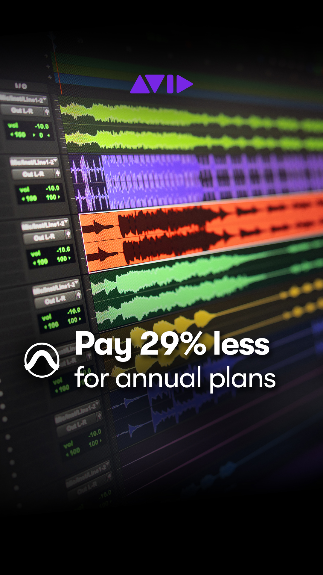 Avid Pro Tools Facebook ad