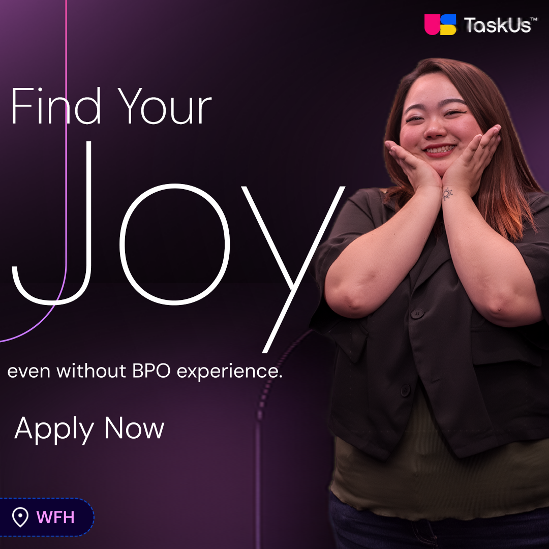 TaskUs Facebook ad