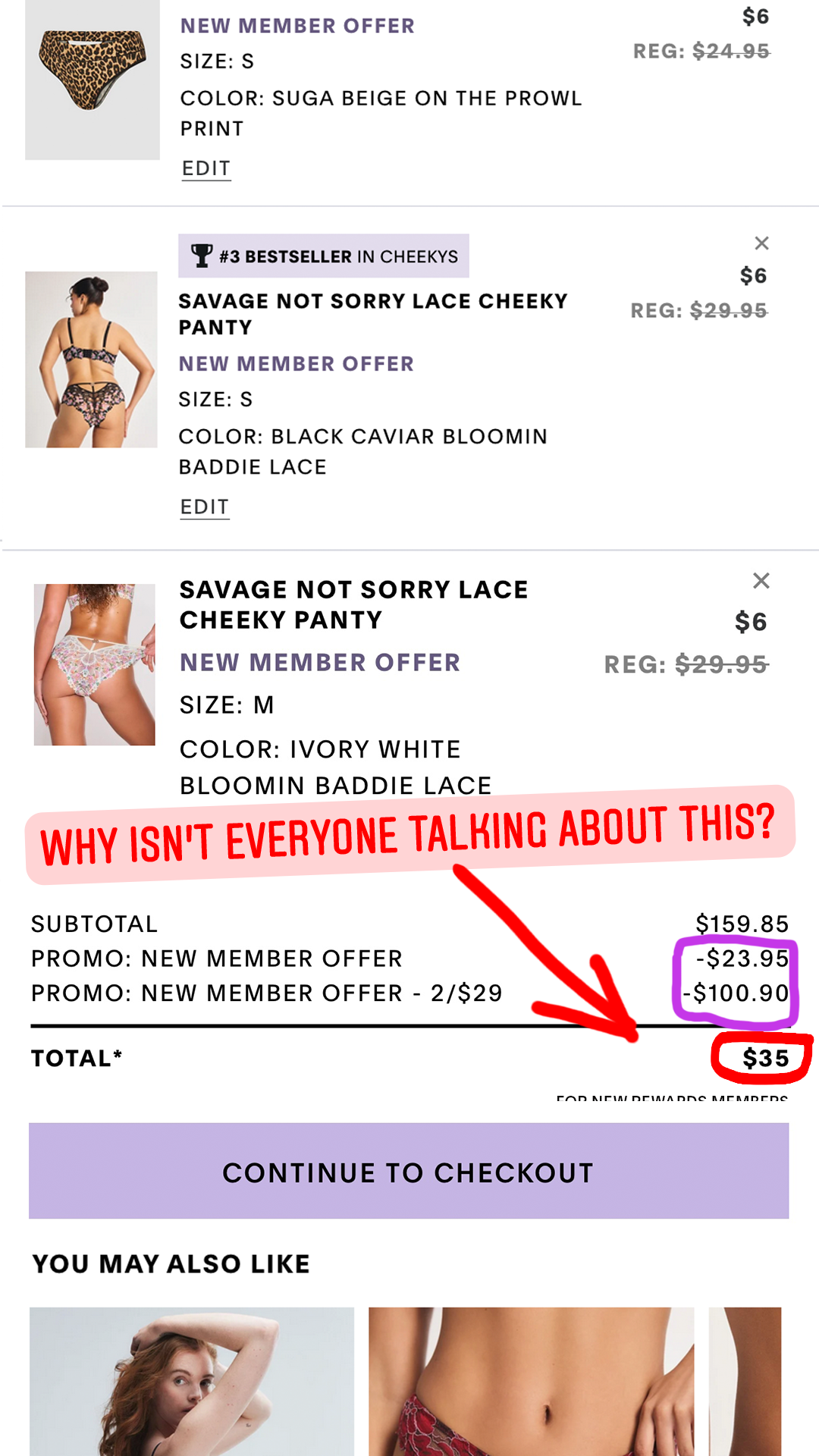 Savage X Fenty Facebook ad