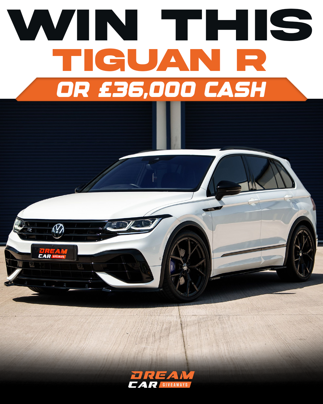 Dream Car Giveaways Facebook ad