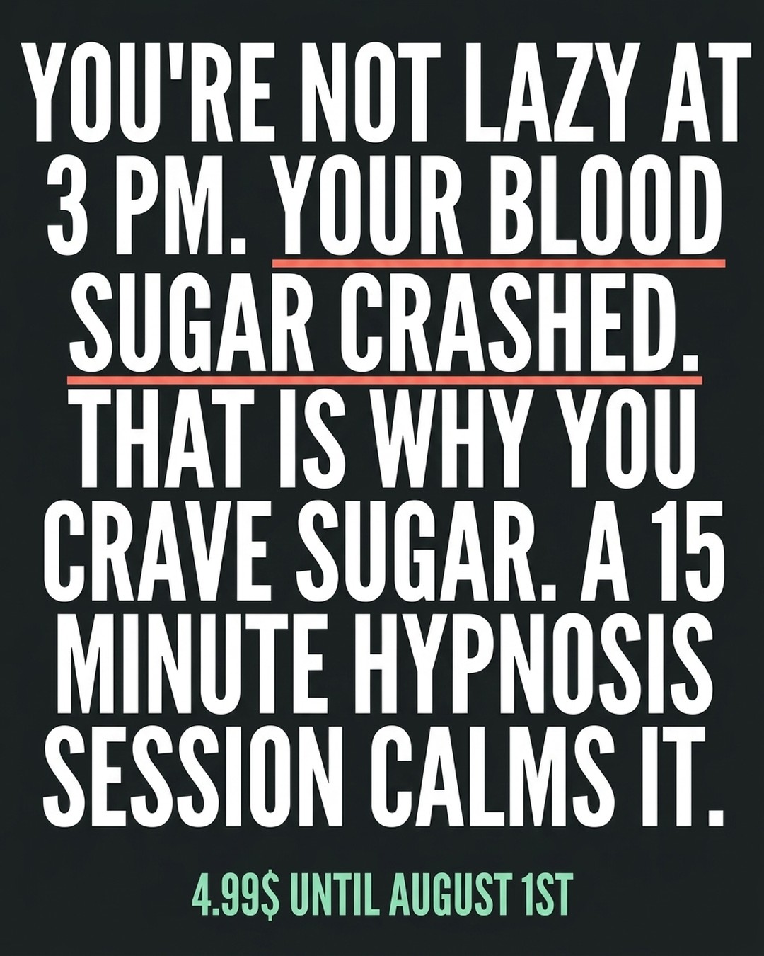 Hypnozio: power of hypnotherapy Facebook ad