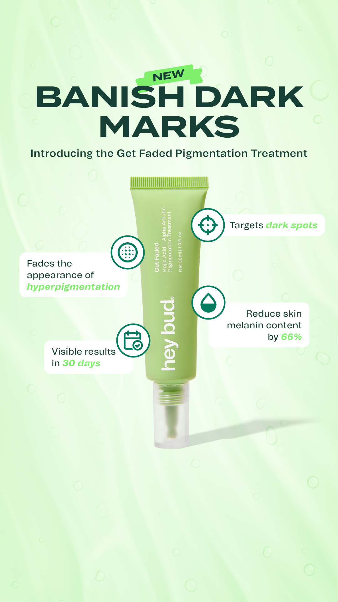 Hey Bud Skincare Facebook ad