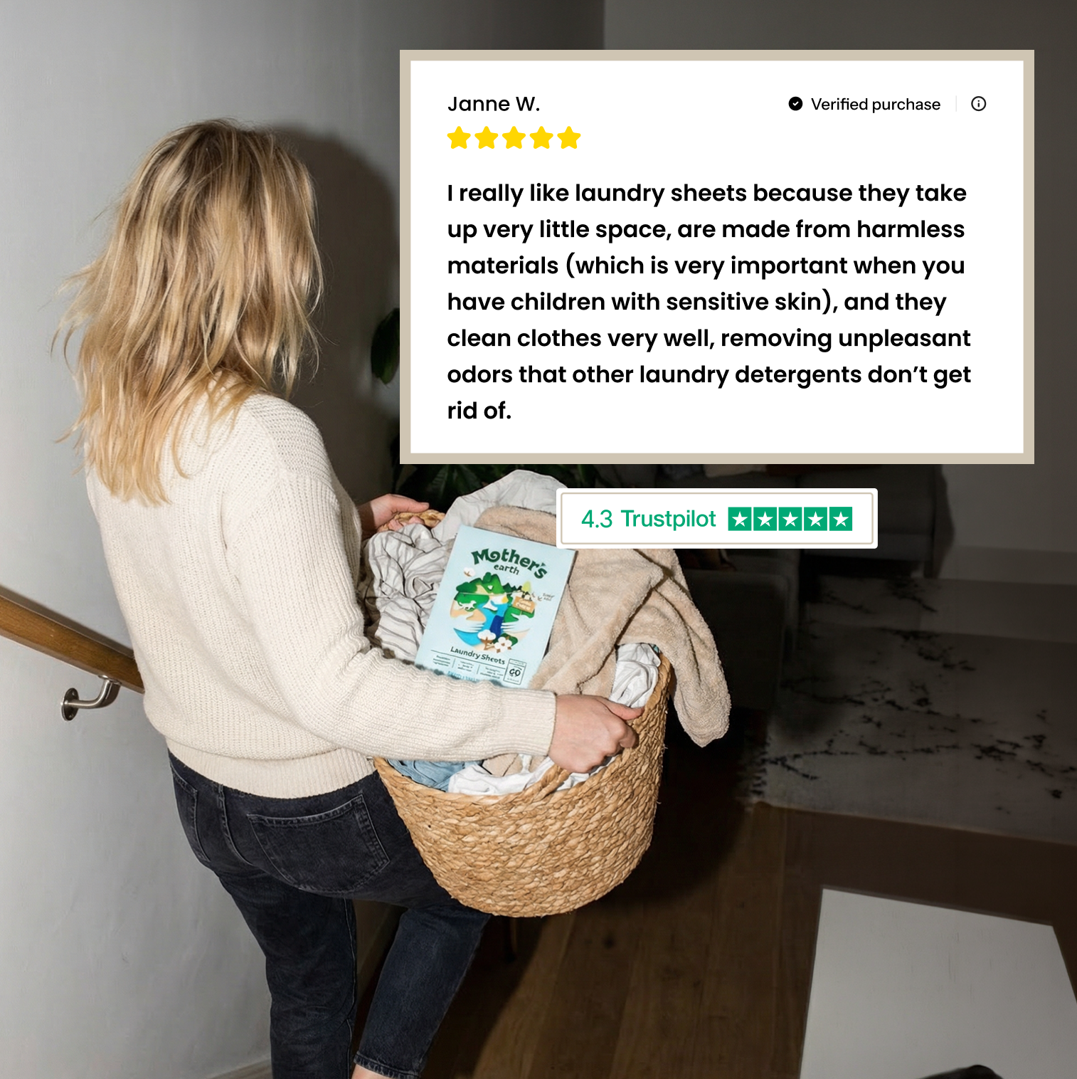 Mothers Earth Facebook ad