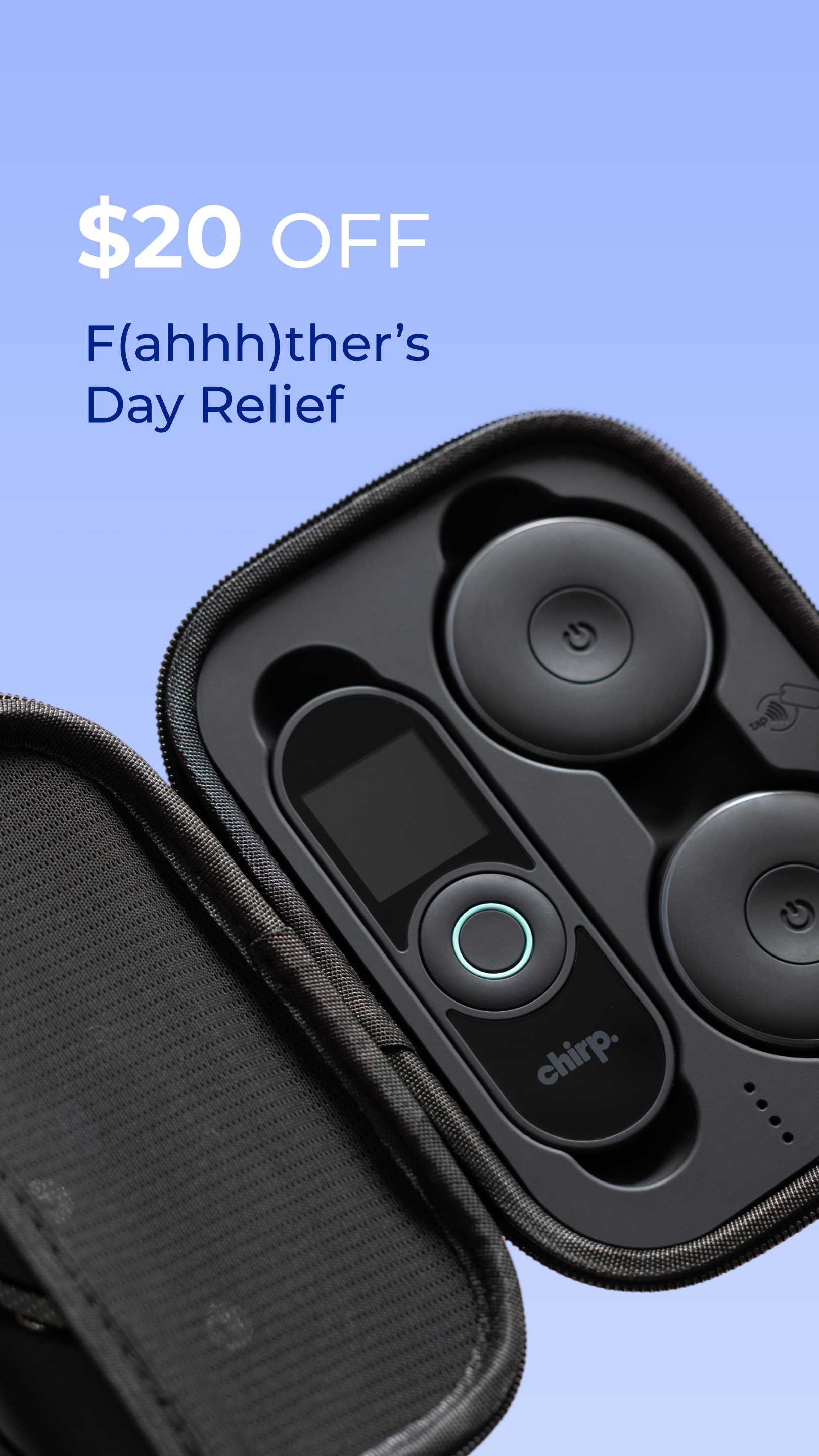 Chirp Facebook ad