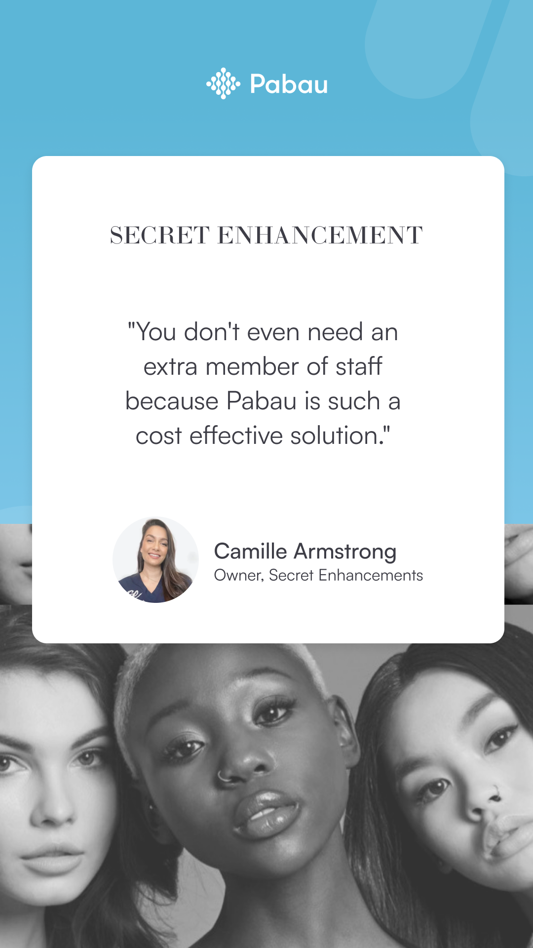 Pabau Clinic Software Facebook ad