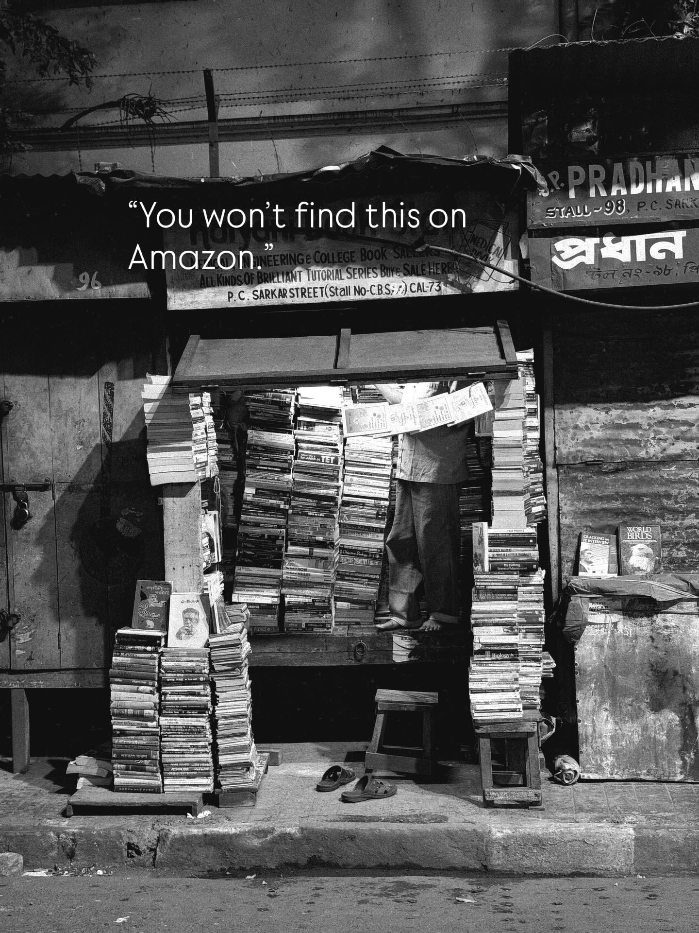 College Street book Facebook ad: College Street & Old Books!