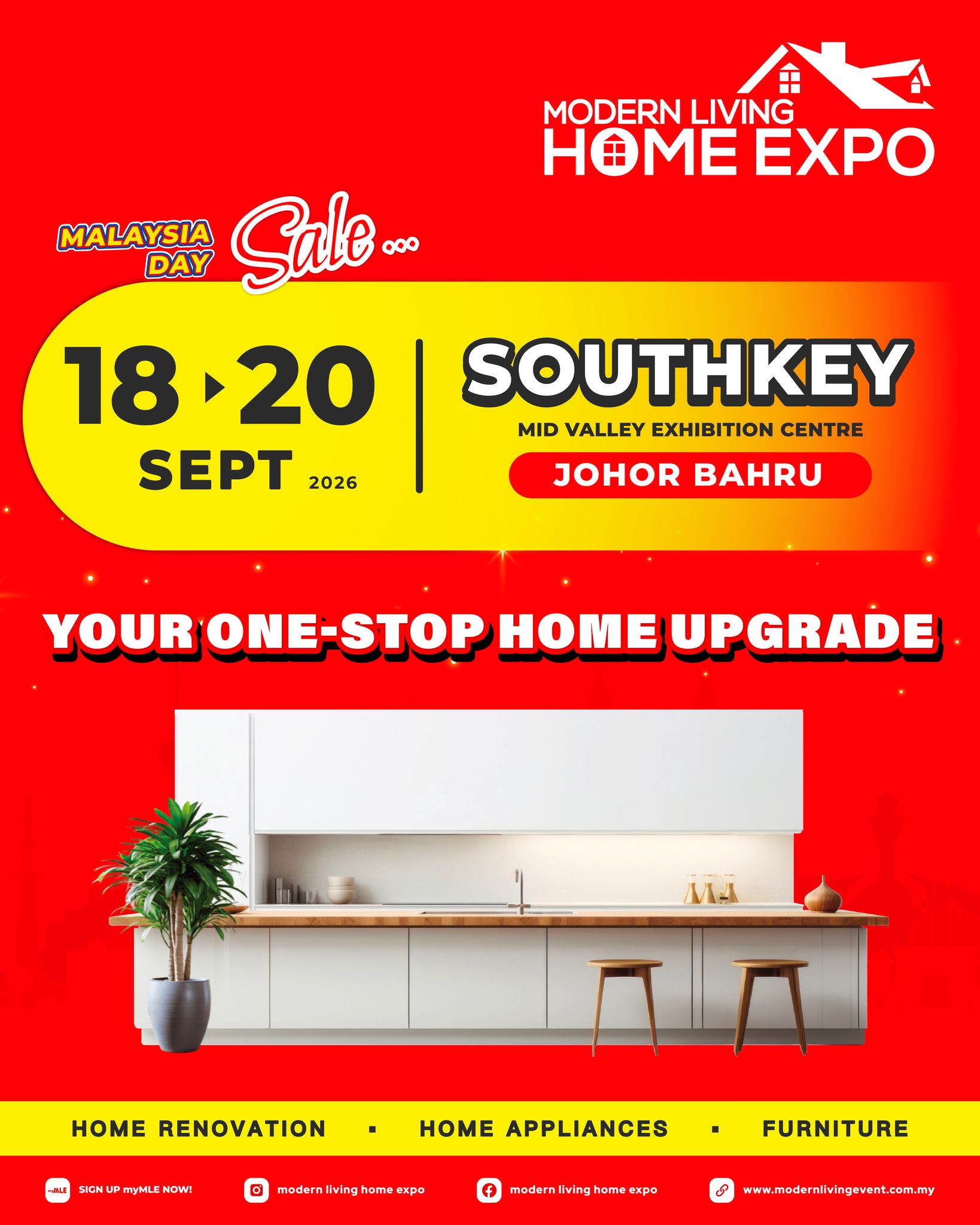 Modern Living Home Expo Facebook ad