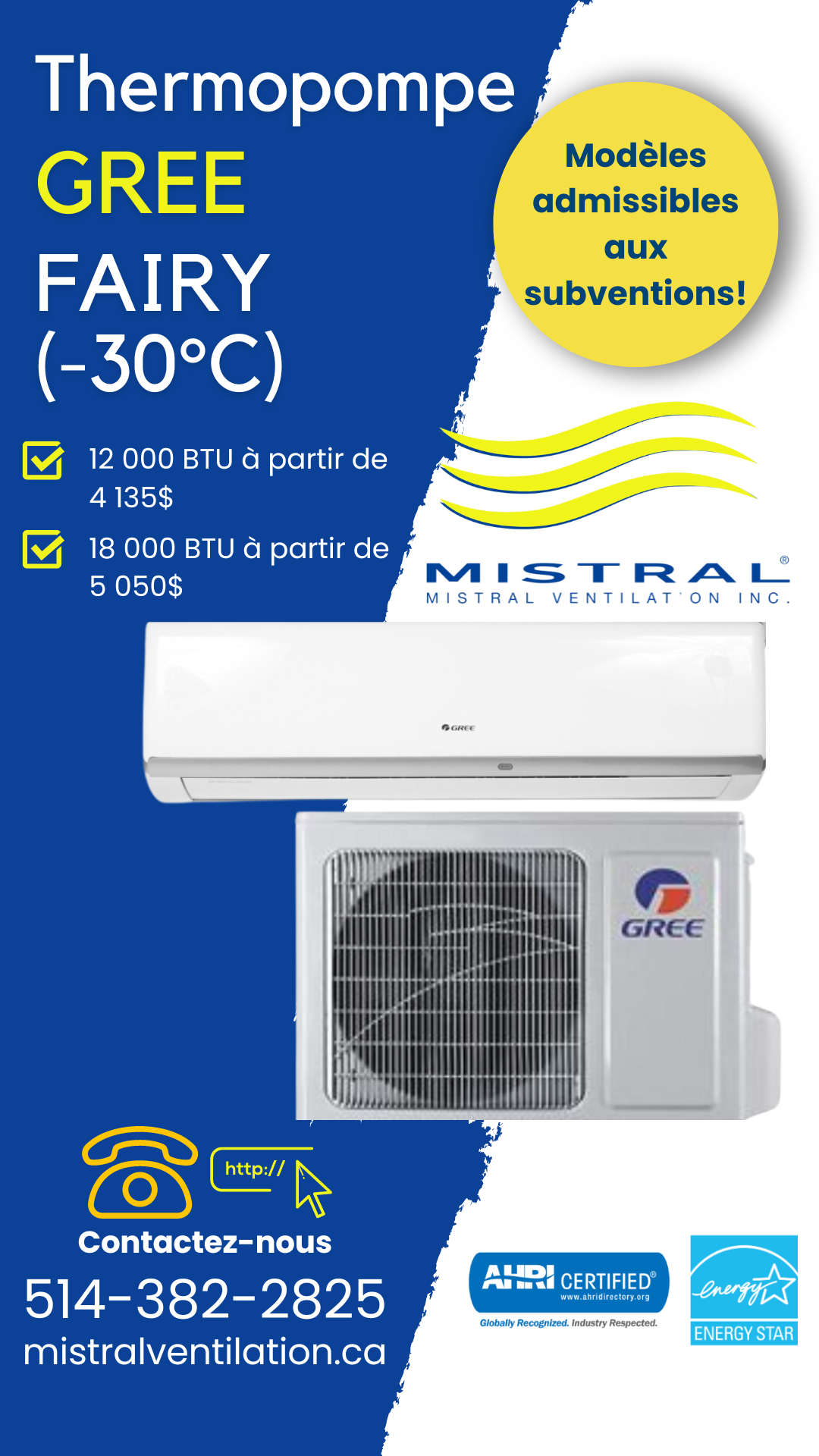 MistralVentilation inc.                                  RBQ 81050379-22 Facebook ad