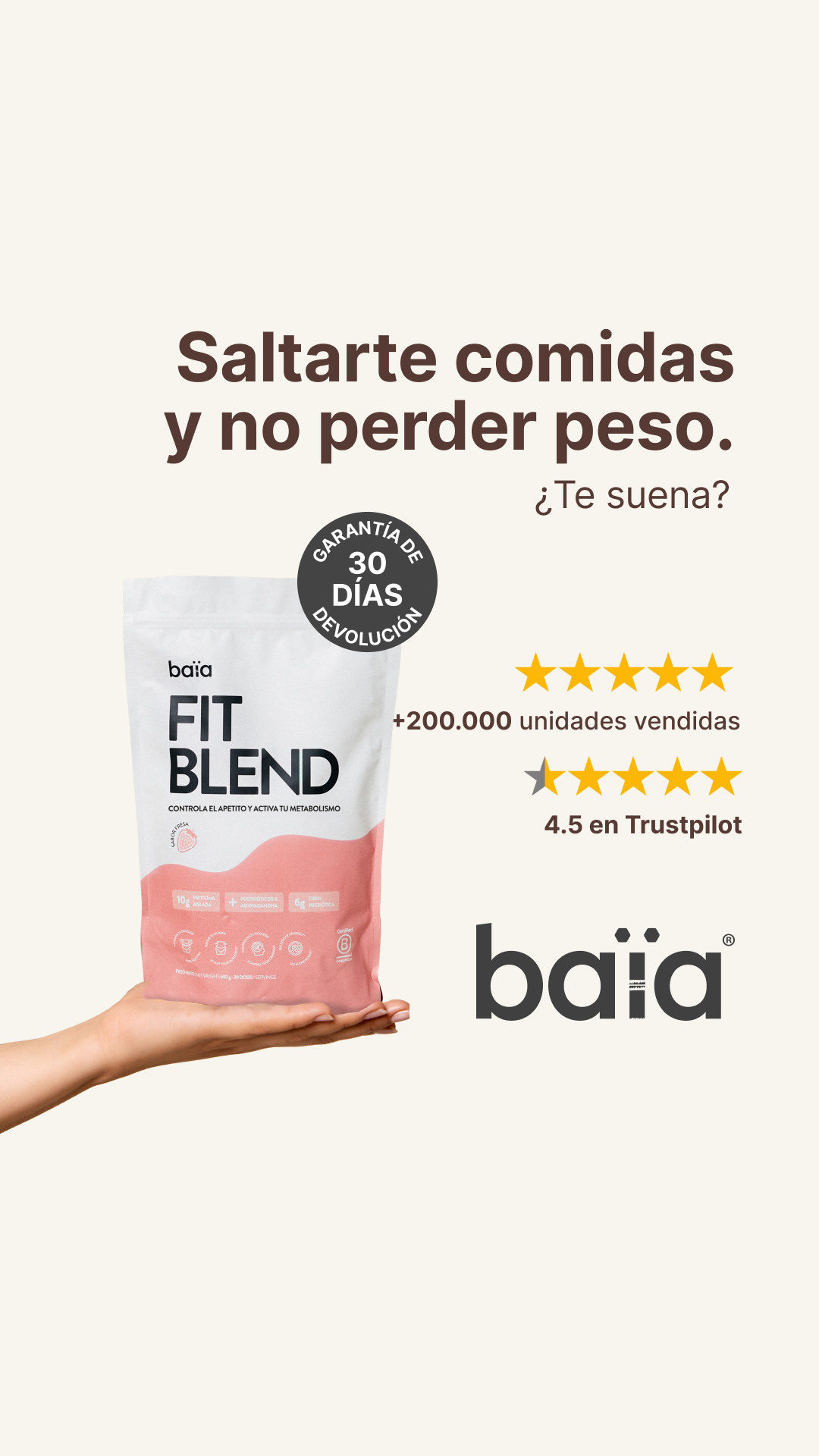 Baïa Food Co. Facebook ad