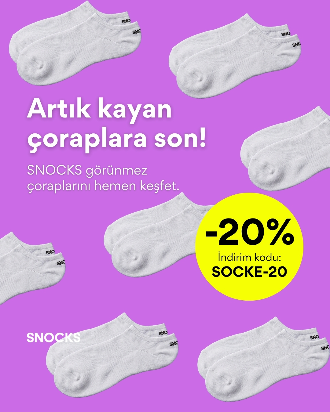 Snocks Facebook ad