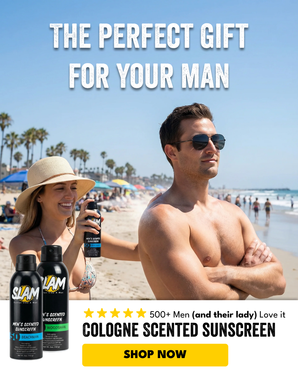 Slam Lotion  Facebook ad