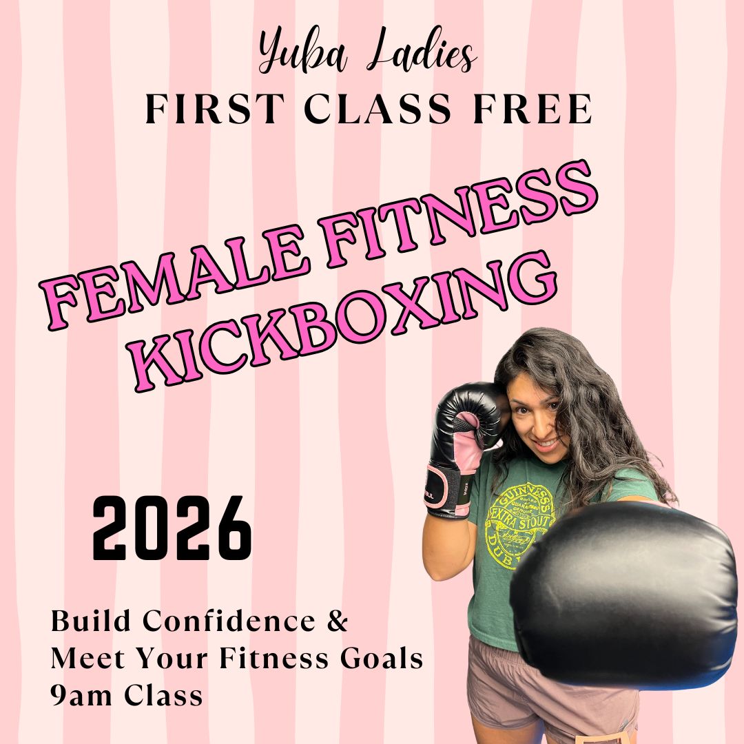Yuba City Fitness Kickboxing Facebook ad: Fun Fitness For YC Females