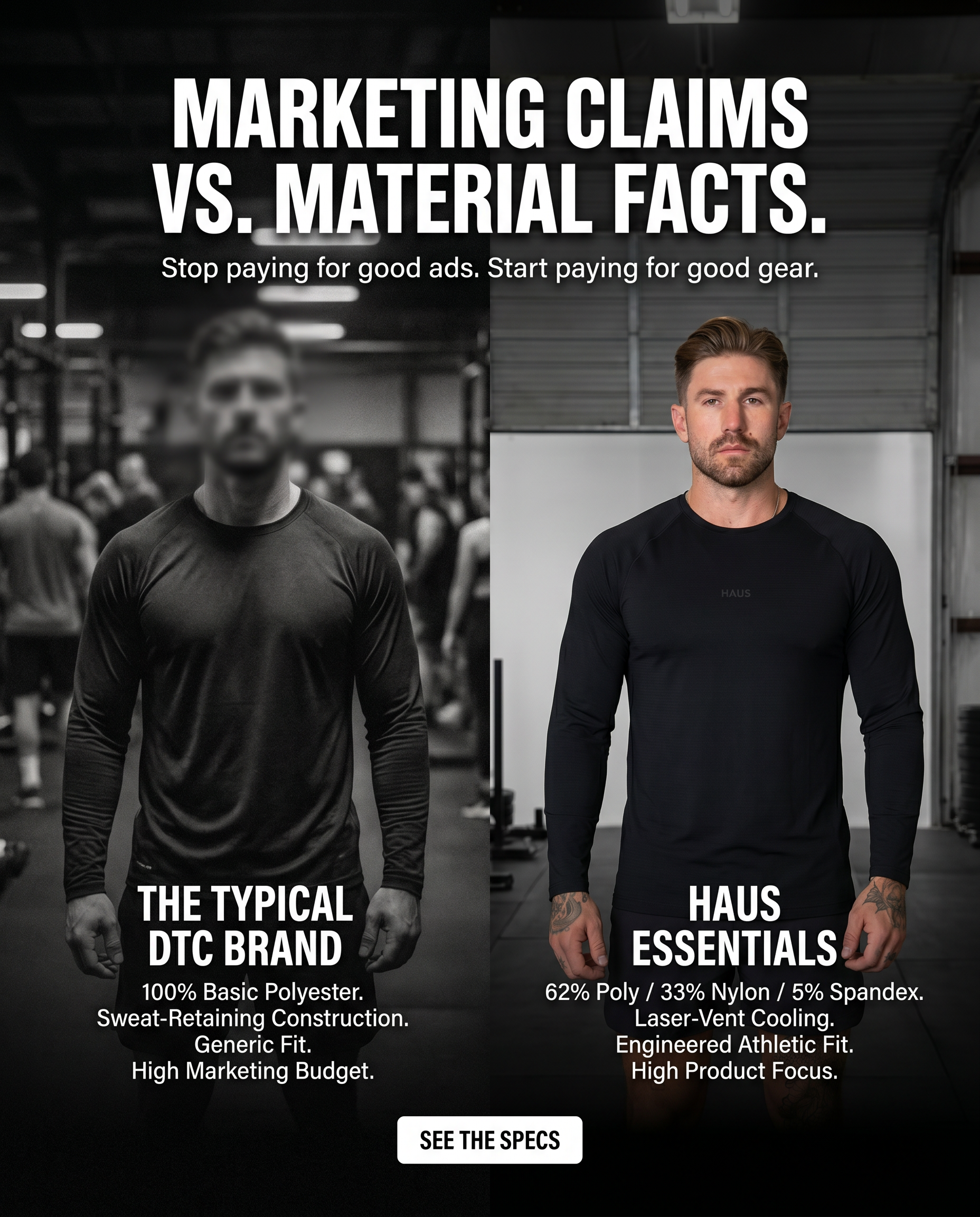 HAUS Facebook ad