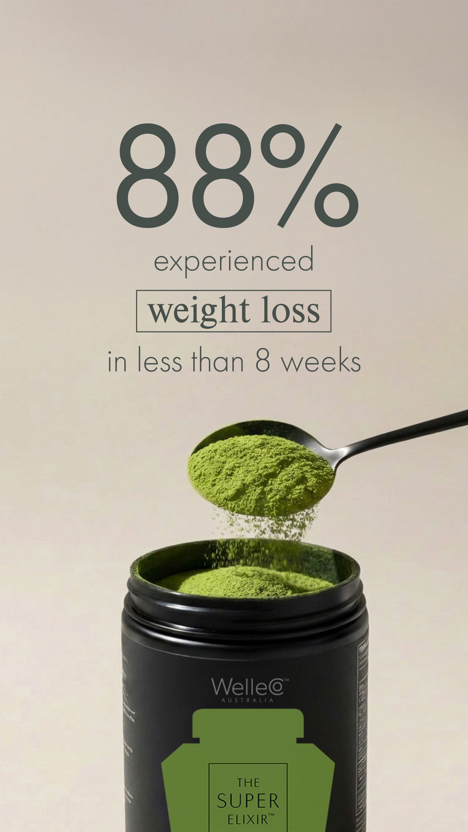 WelleCo Facebook ad