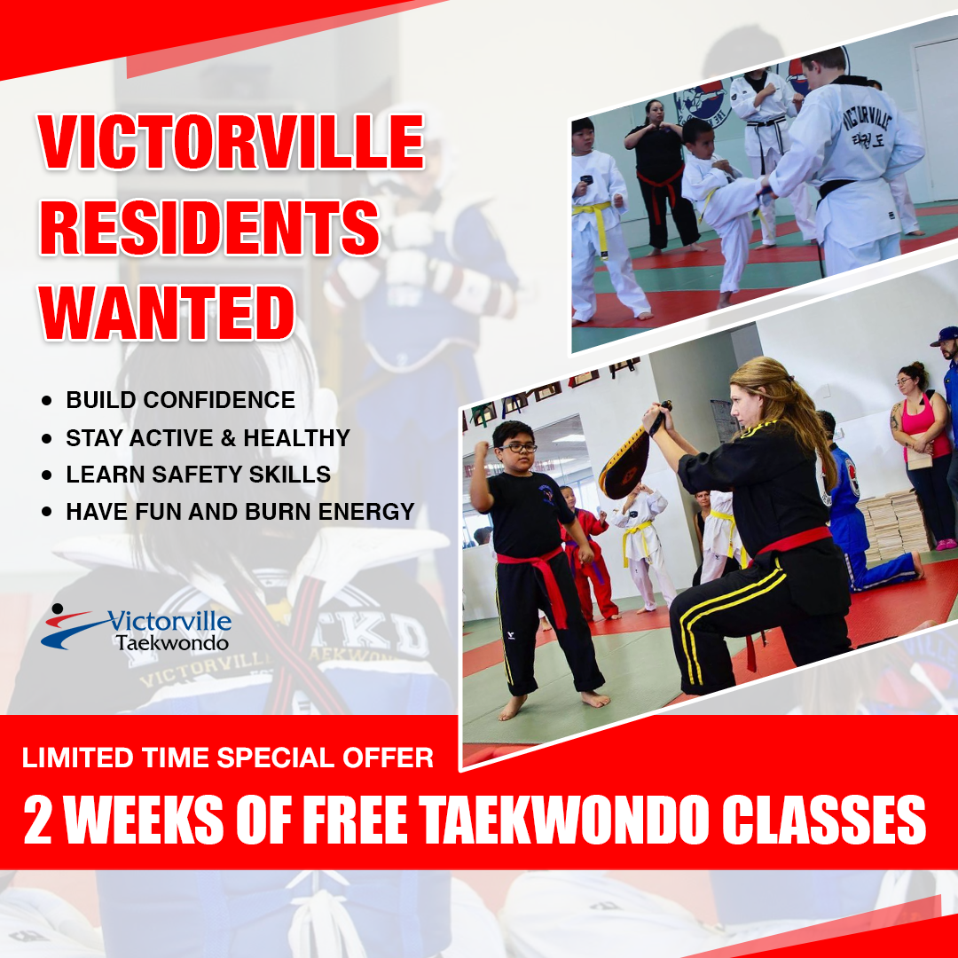 Victorville Taekwondo Academy Facebook ad
