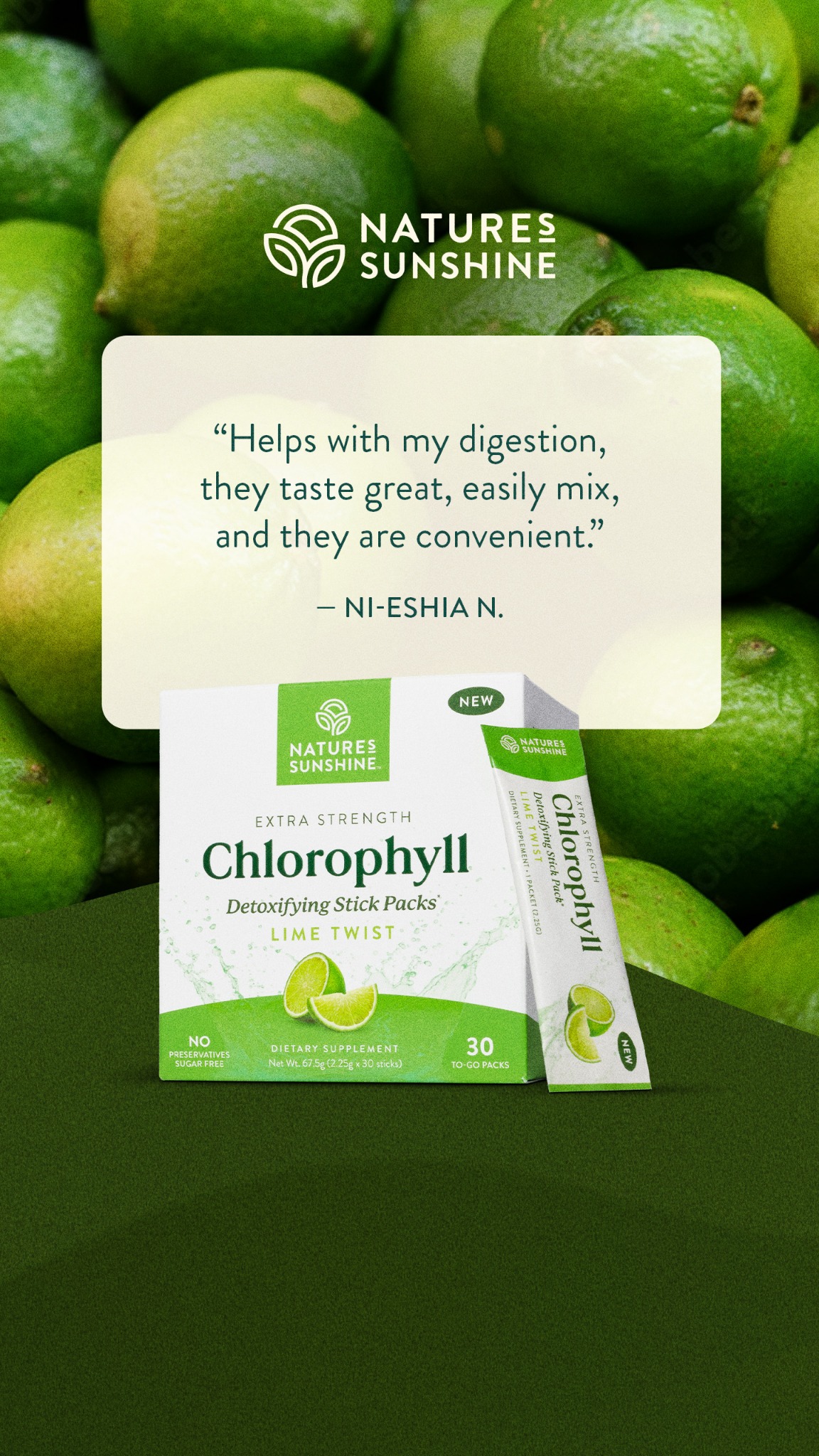 Nature's Sunshine Products, Inc. Facebook ad