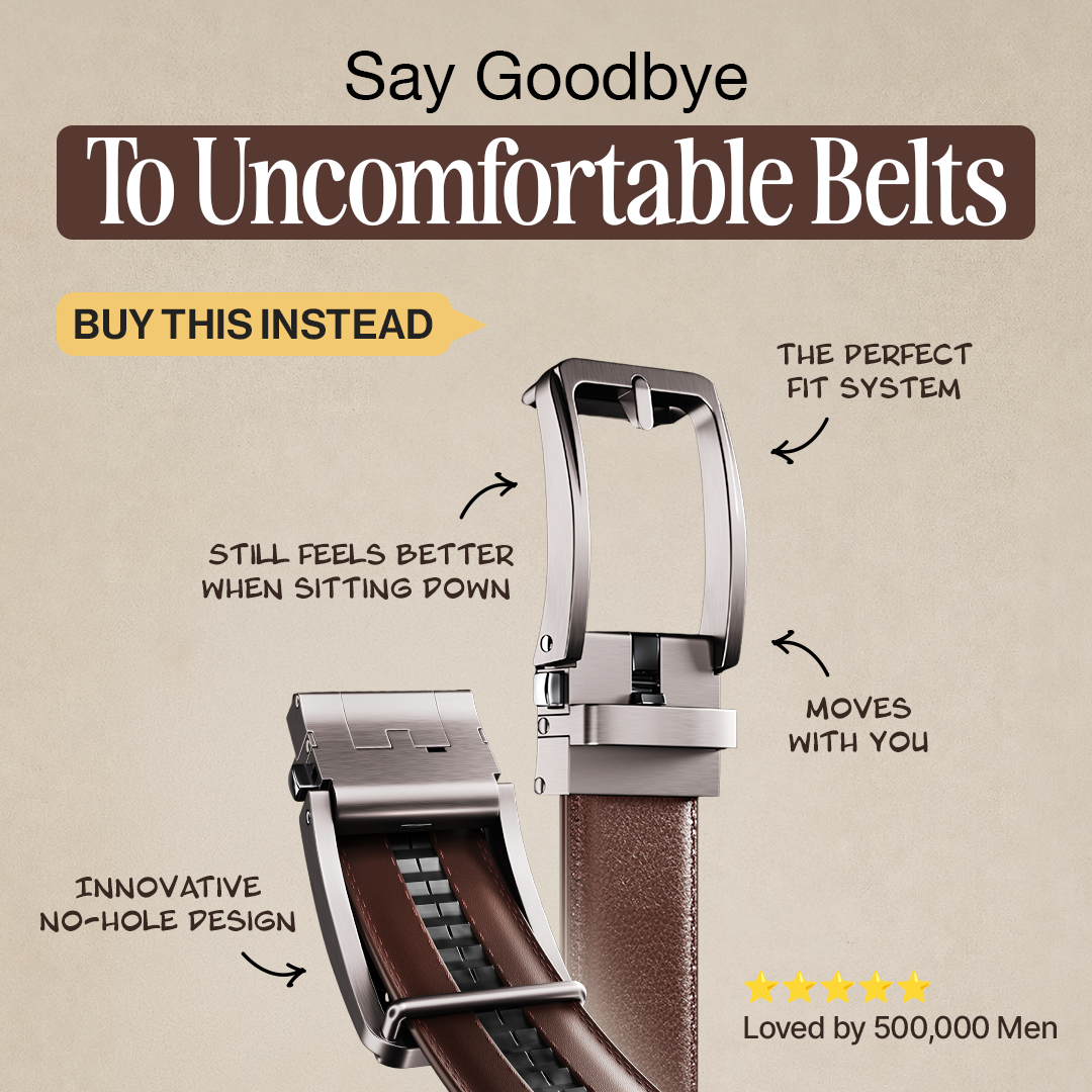 Buckley Belts Facebook ad