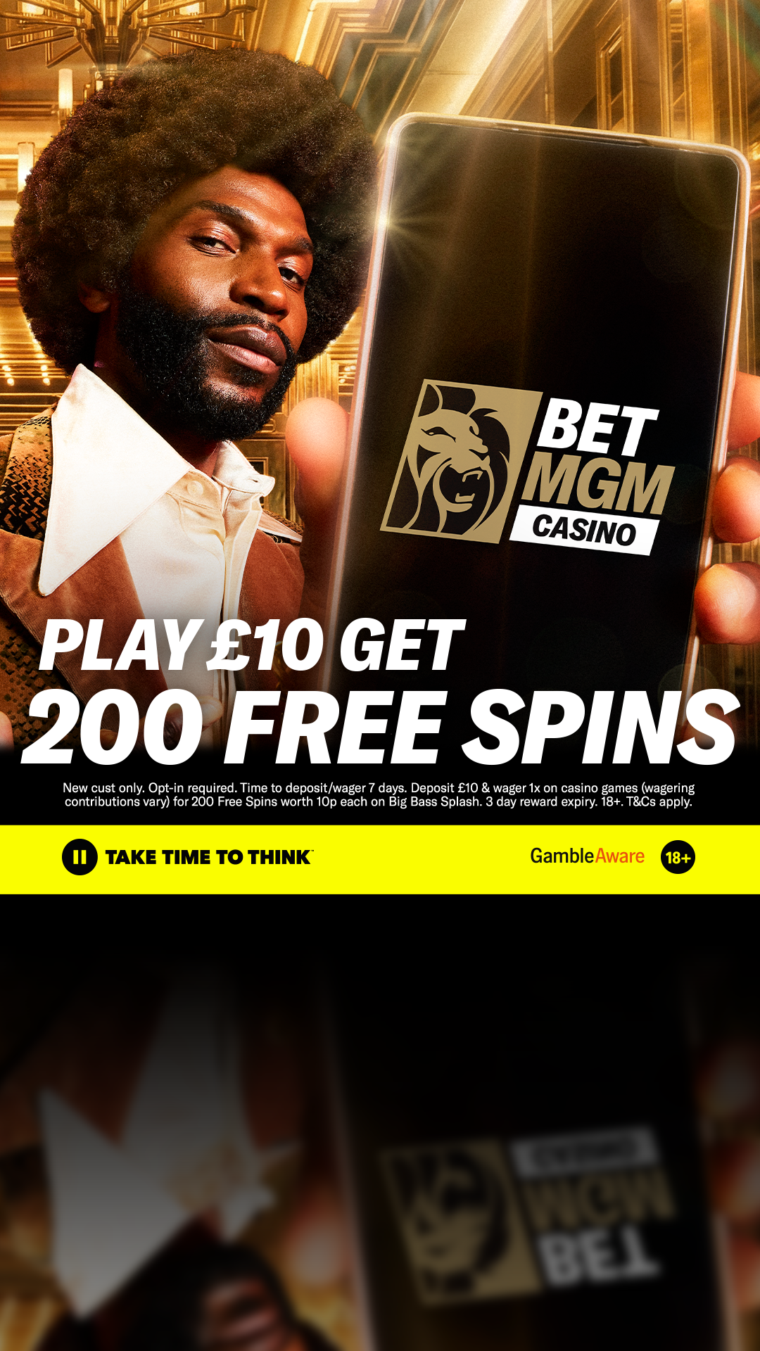 BetMGM UK Facebook ad