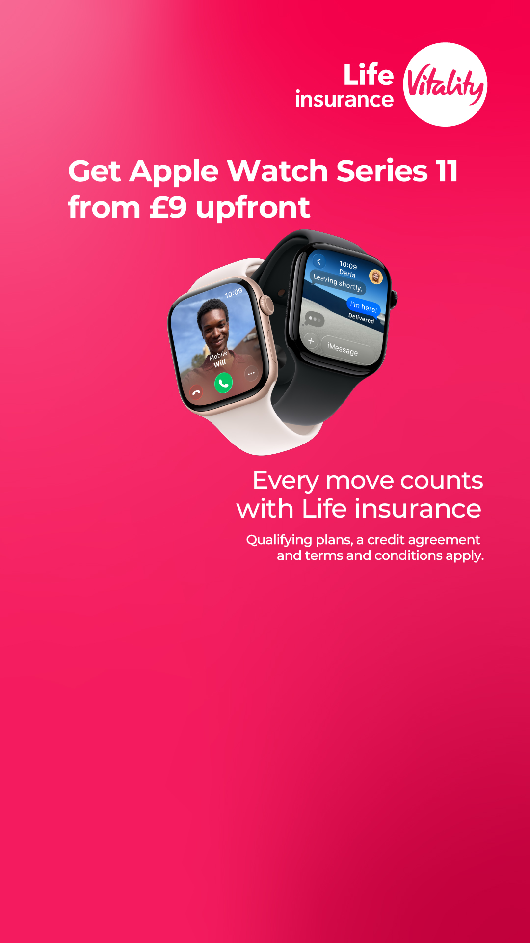 Vitality UK Facebook ad