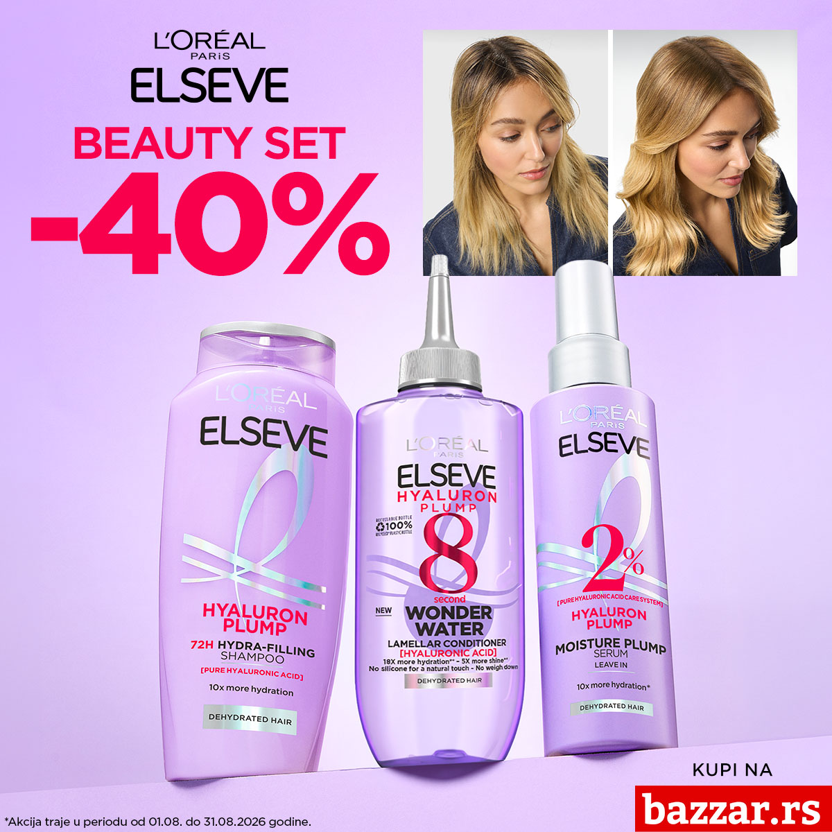 L'Oréal Paris Facebook ad from Aug 4, 2026