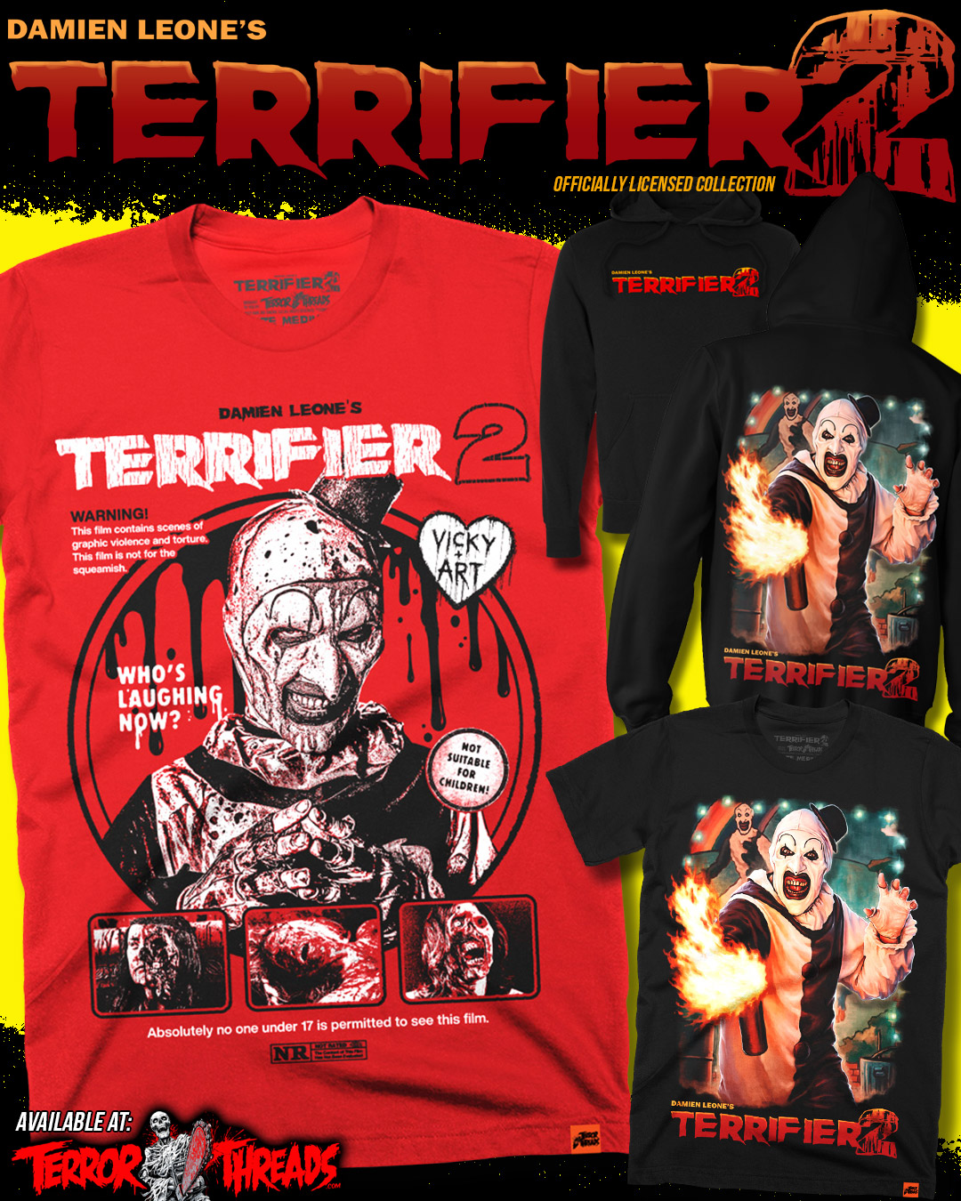 Terror Threads Facebook ad: Don't miss out!