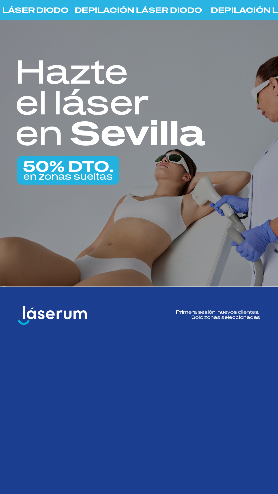 Láserum Facebook ad