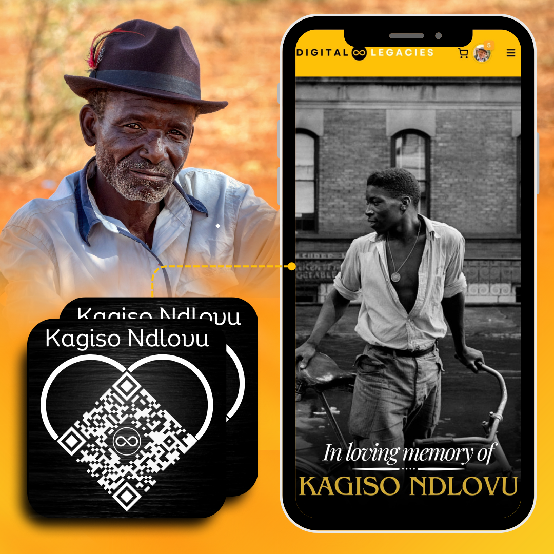 Digital Legacies Facebook ad: Keep Their Story Alive