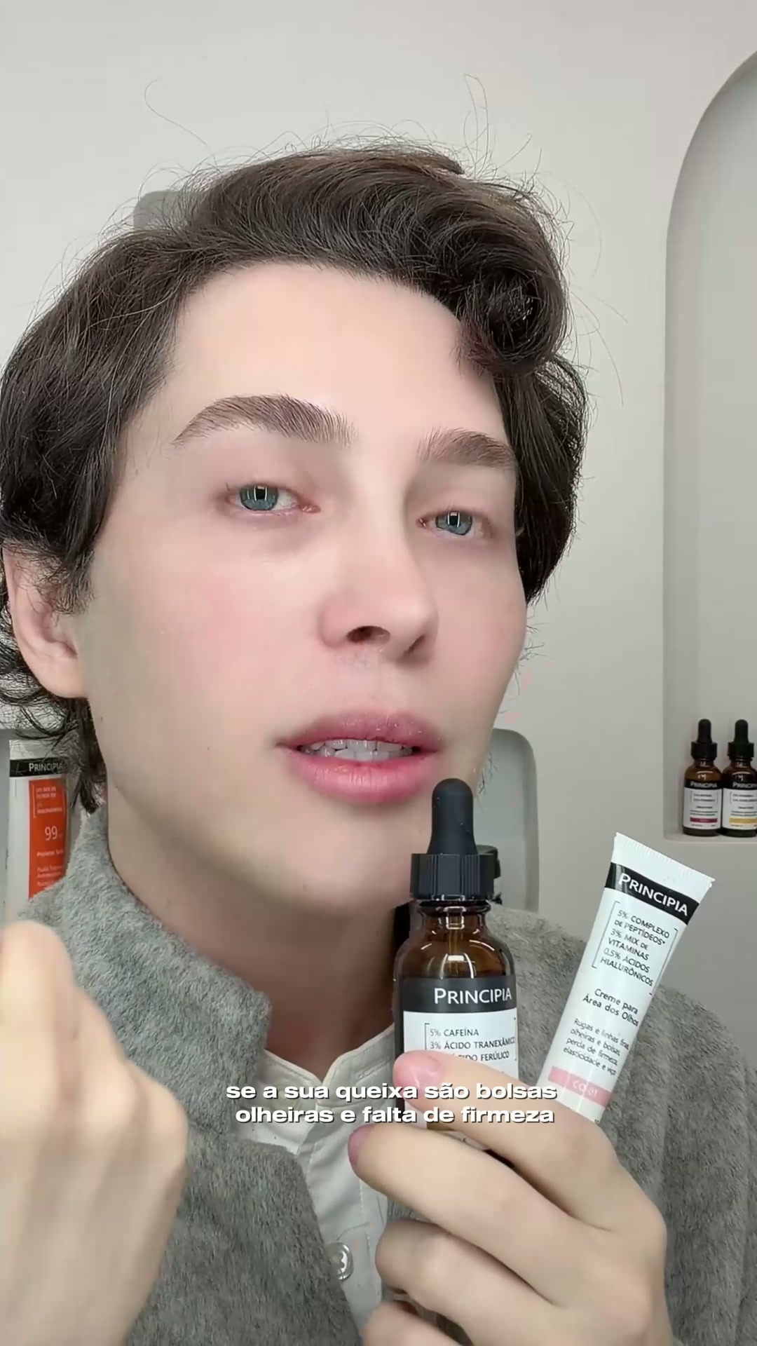Principia Skincare Pro Facebook ad: Alta performance dermatológica