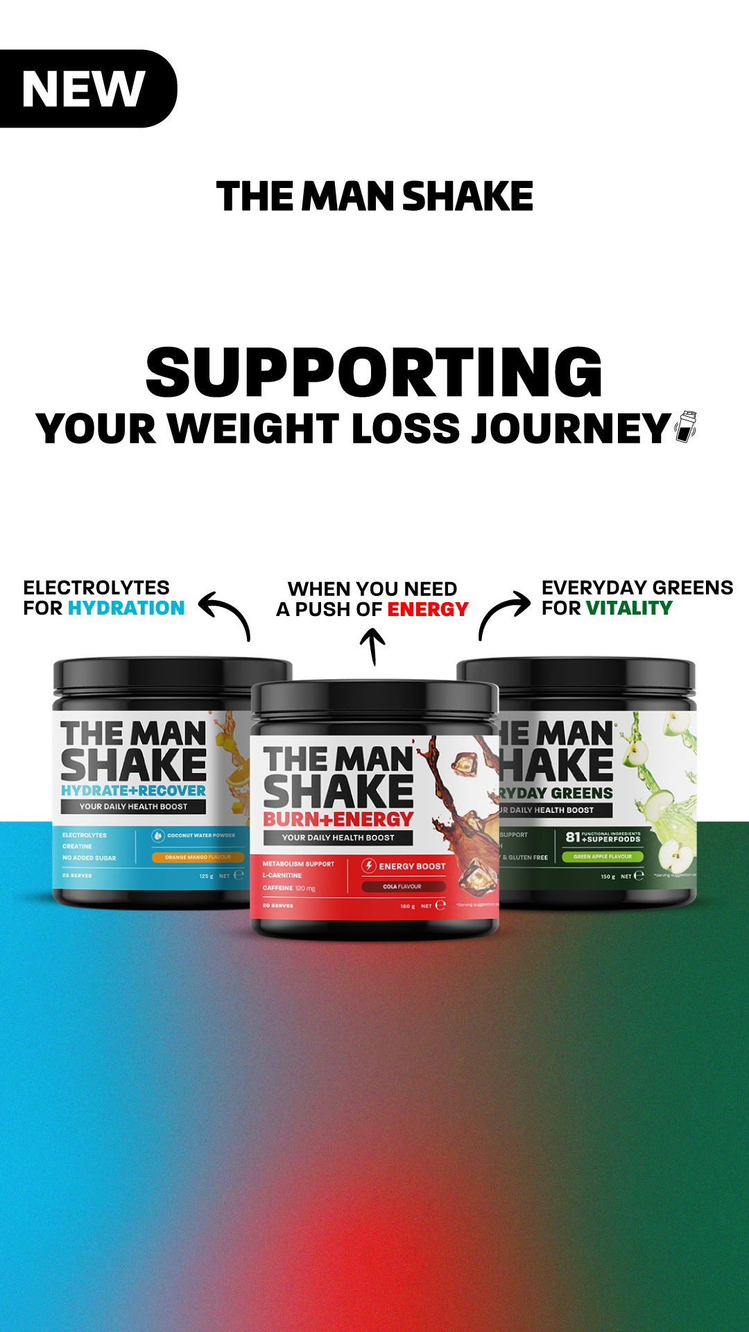 The MAN Shake Facebook ad