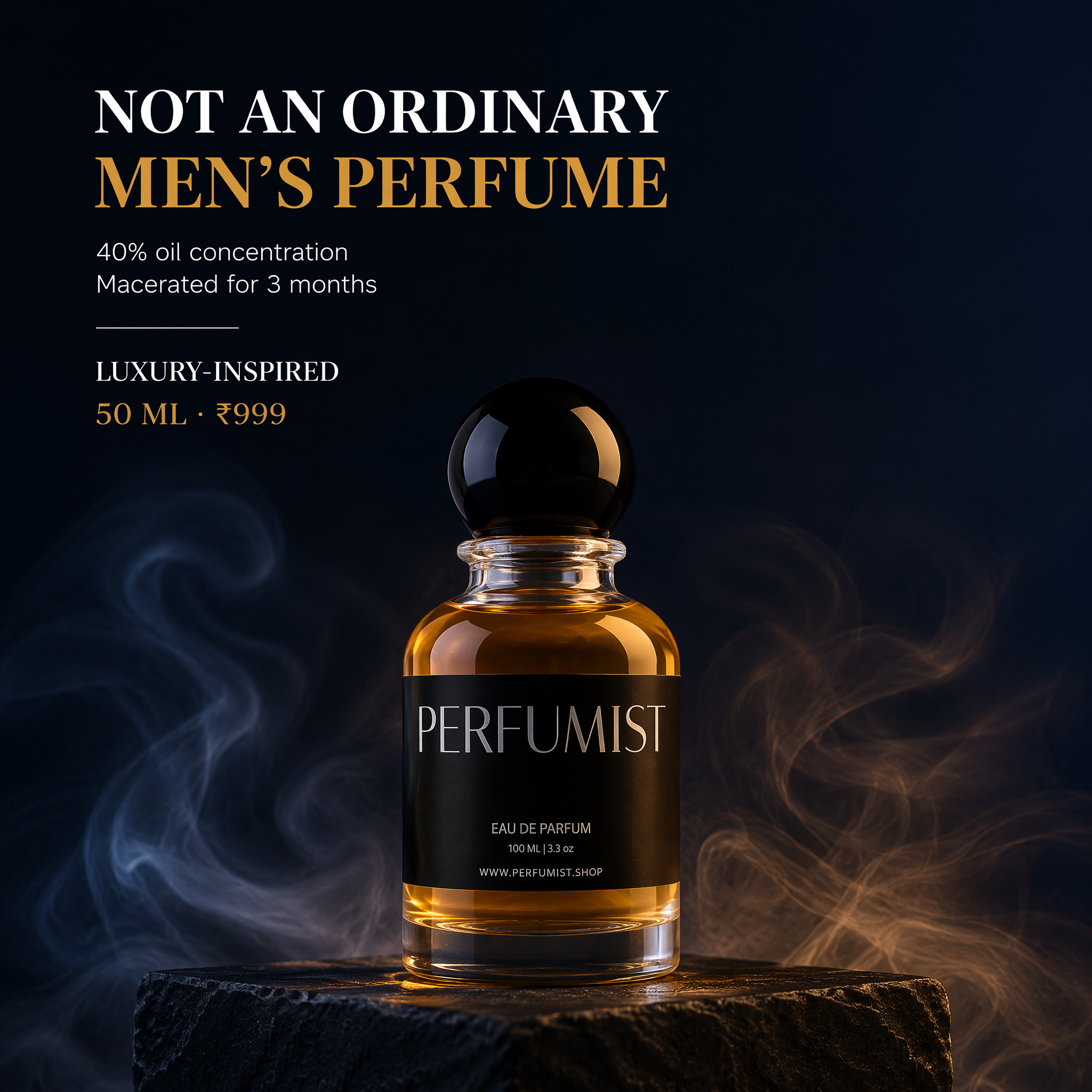 Perfumist Facebook ad: Men’s Perfume Dupes at ₹999
