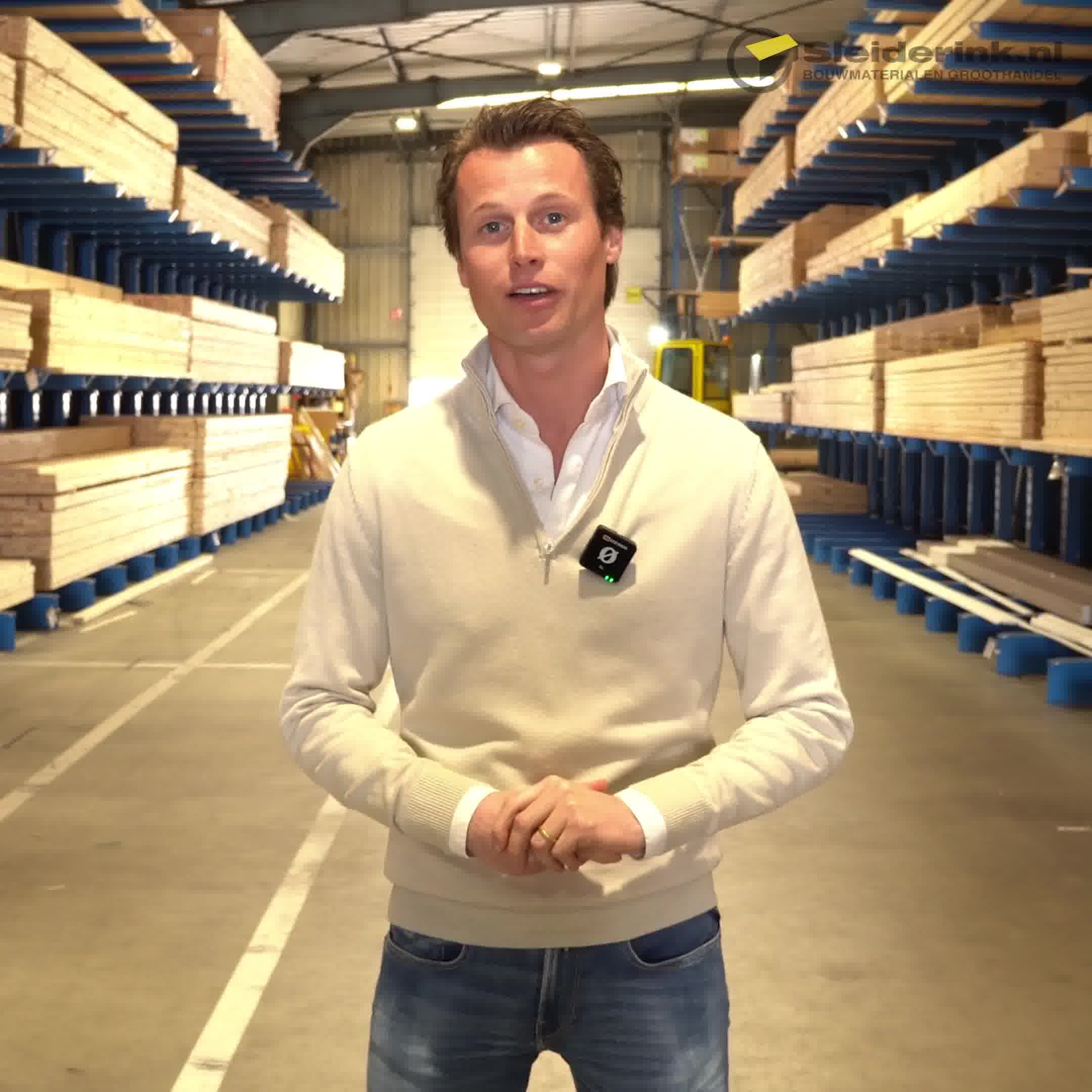 Sleiderink Bouwmaterialen Facebook ad from Nov 24, 2025