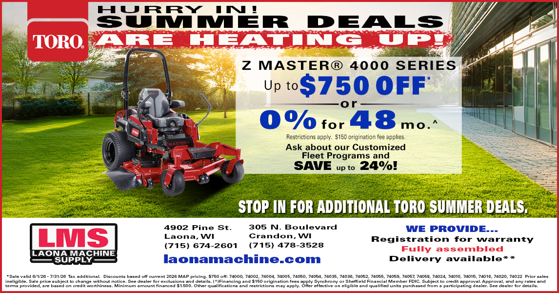 Laona Machine Supply Facebook ad