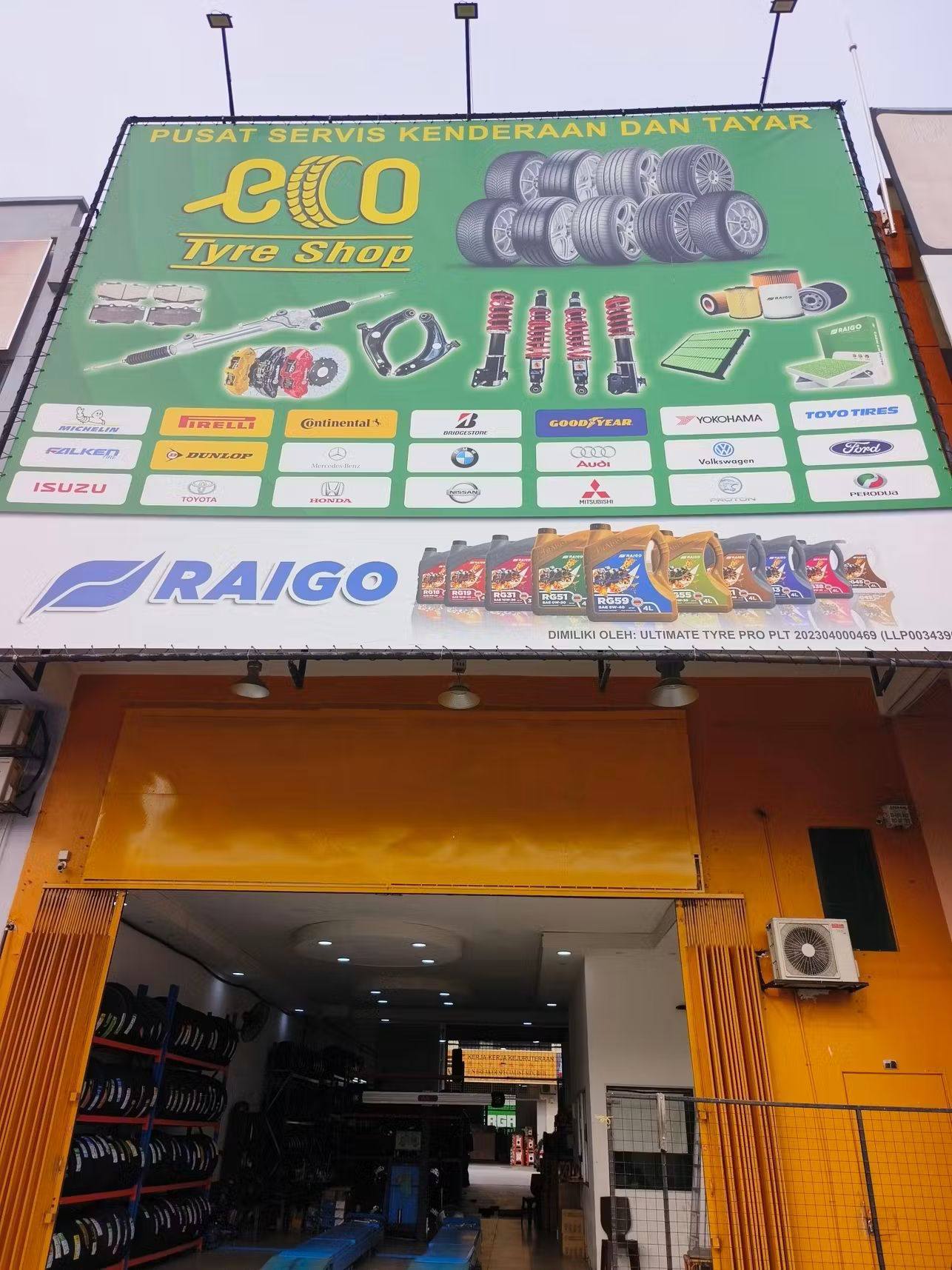 ECO TYRE SHOP Facebook ad: Harga Bermula dari RM 80
