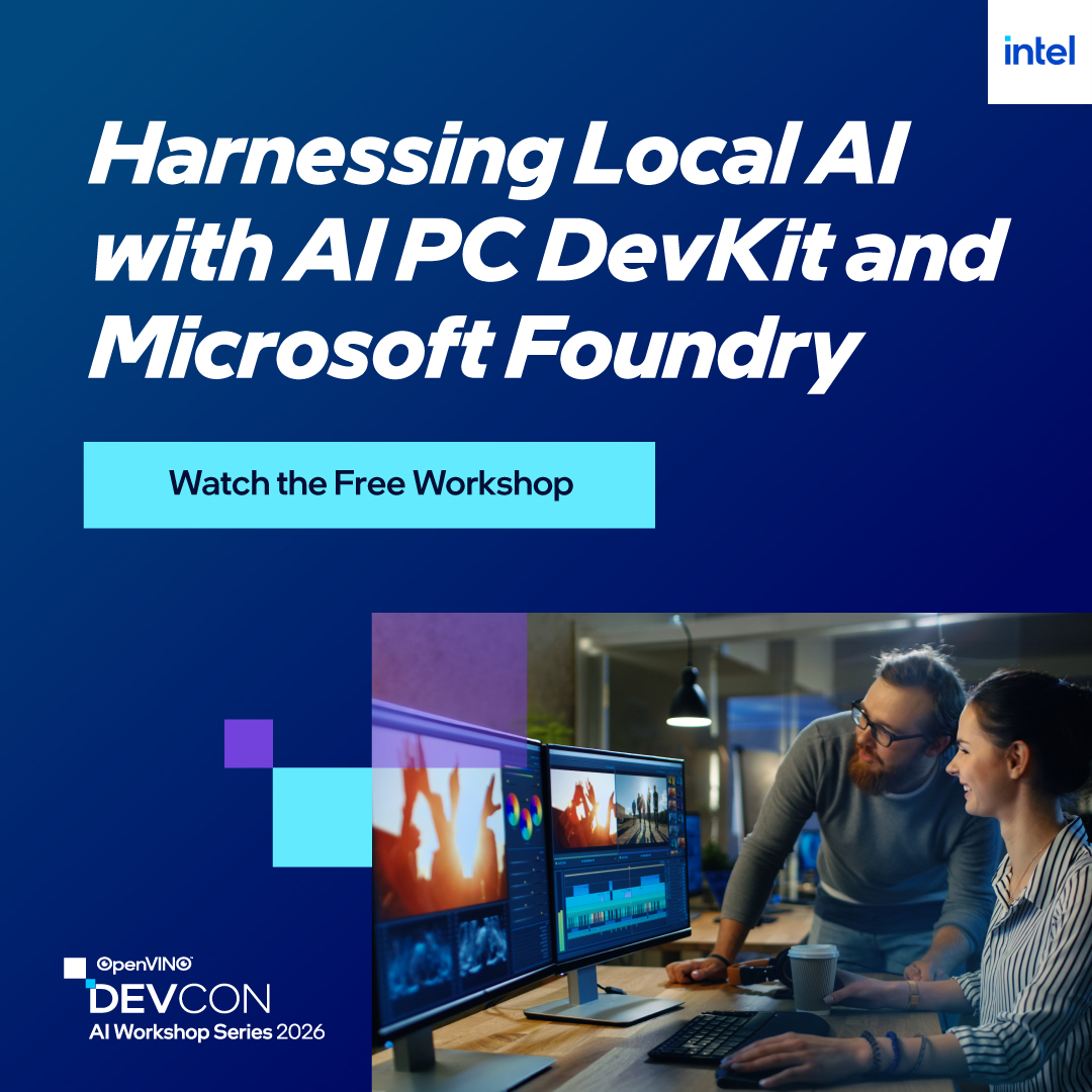 Intel Devs Facebook ad: Watch On Demand