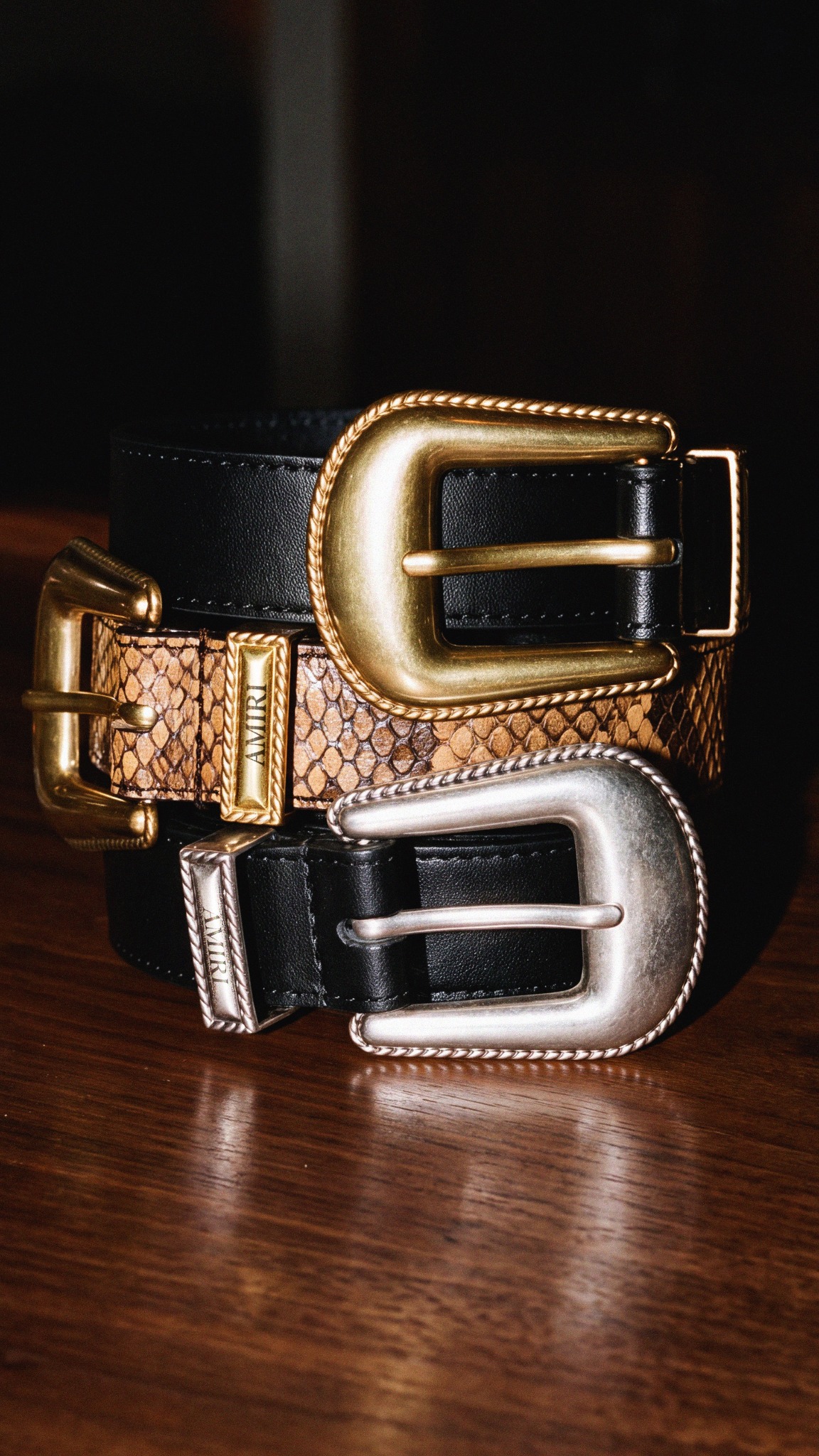 AMIRI Facebook ad: MEN'S SMALL LEATHER GOODS