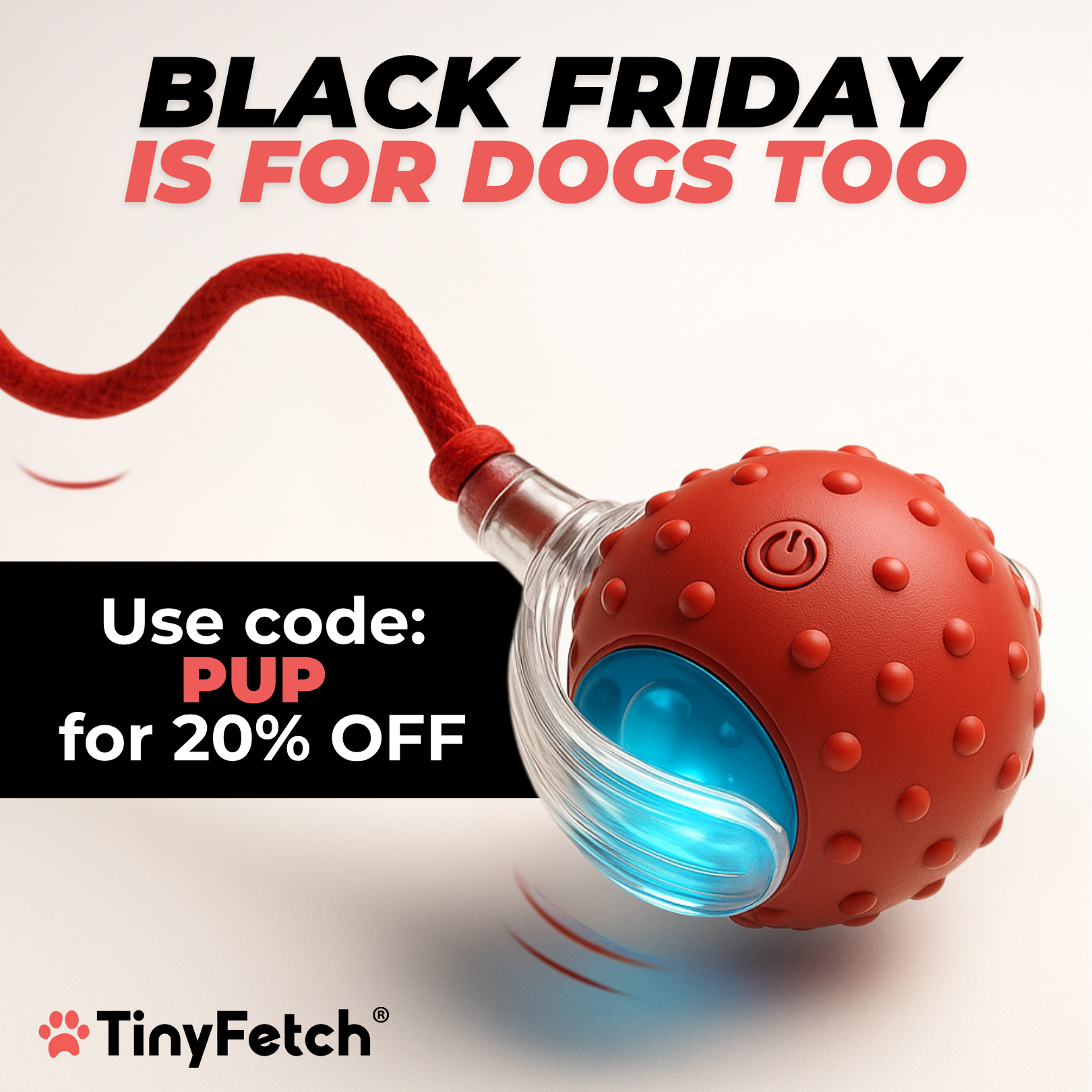 TinyFetch Facebook ad
