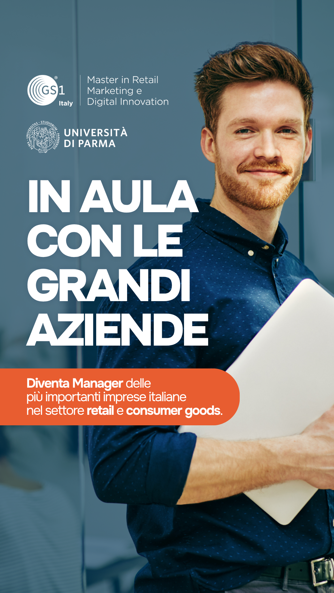 Master GS1 Italy in Master Retail, Marketing & Digital Innovation Facebook ad from Jul 1, 2026