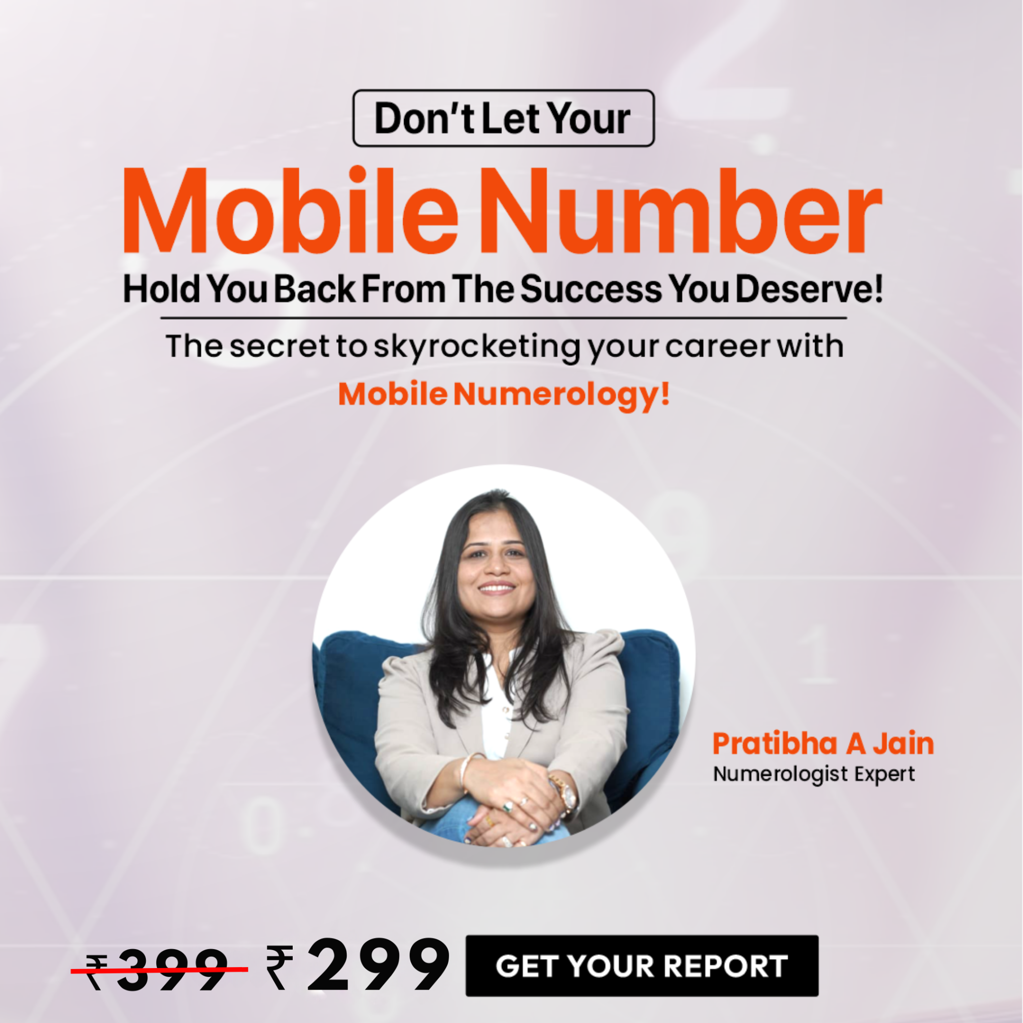 Numerologist - Pratibha A Jain Facebook ad: Check Your Mobile Number Now