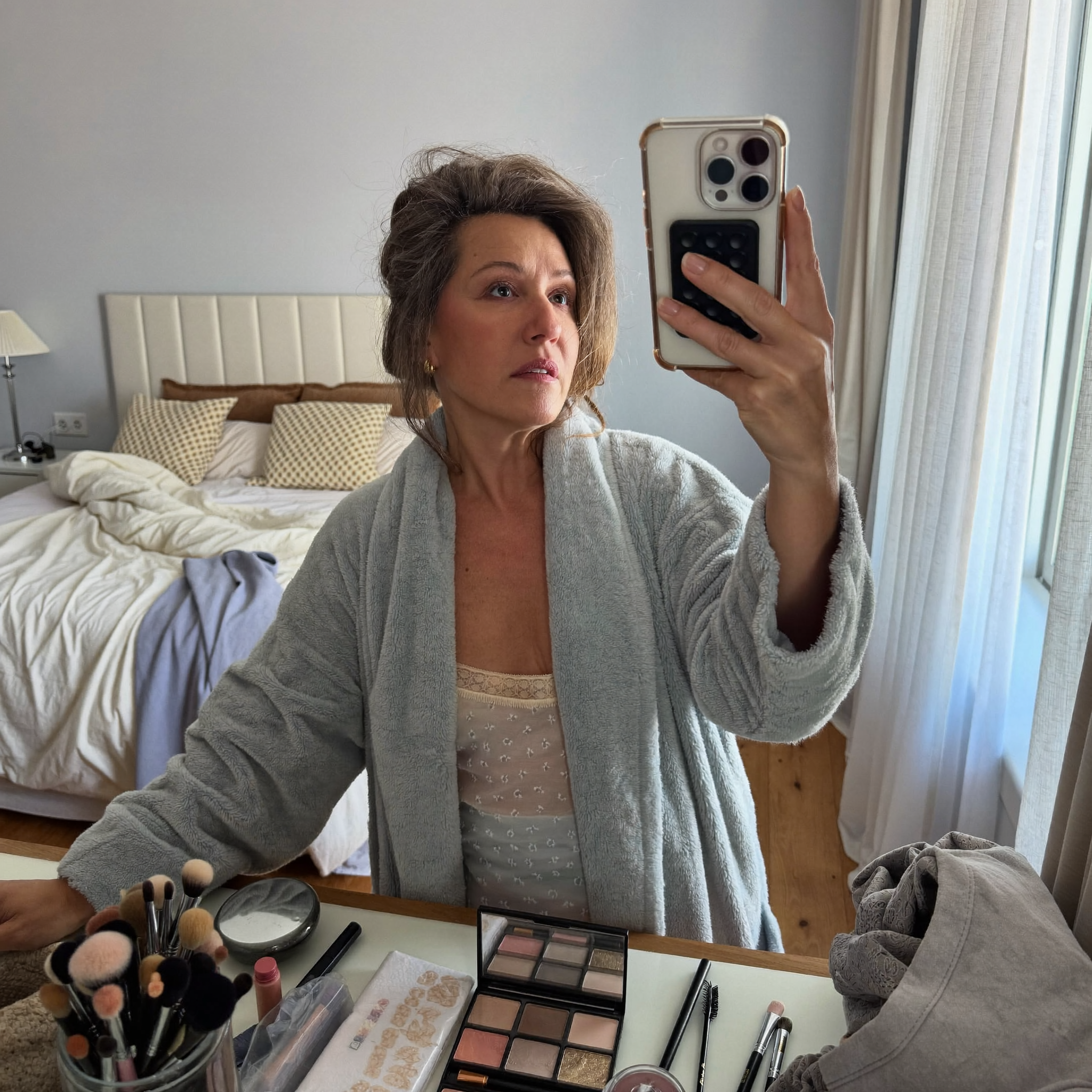 Sandra Hillsworth Facebook ad: Look like yourself again.
