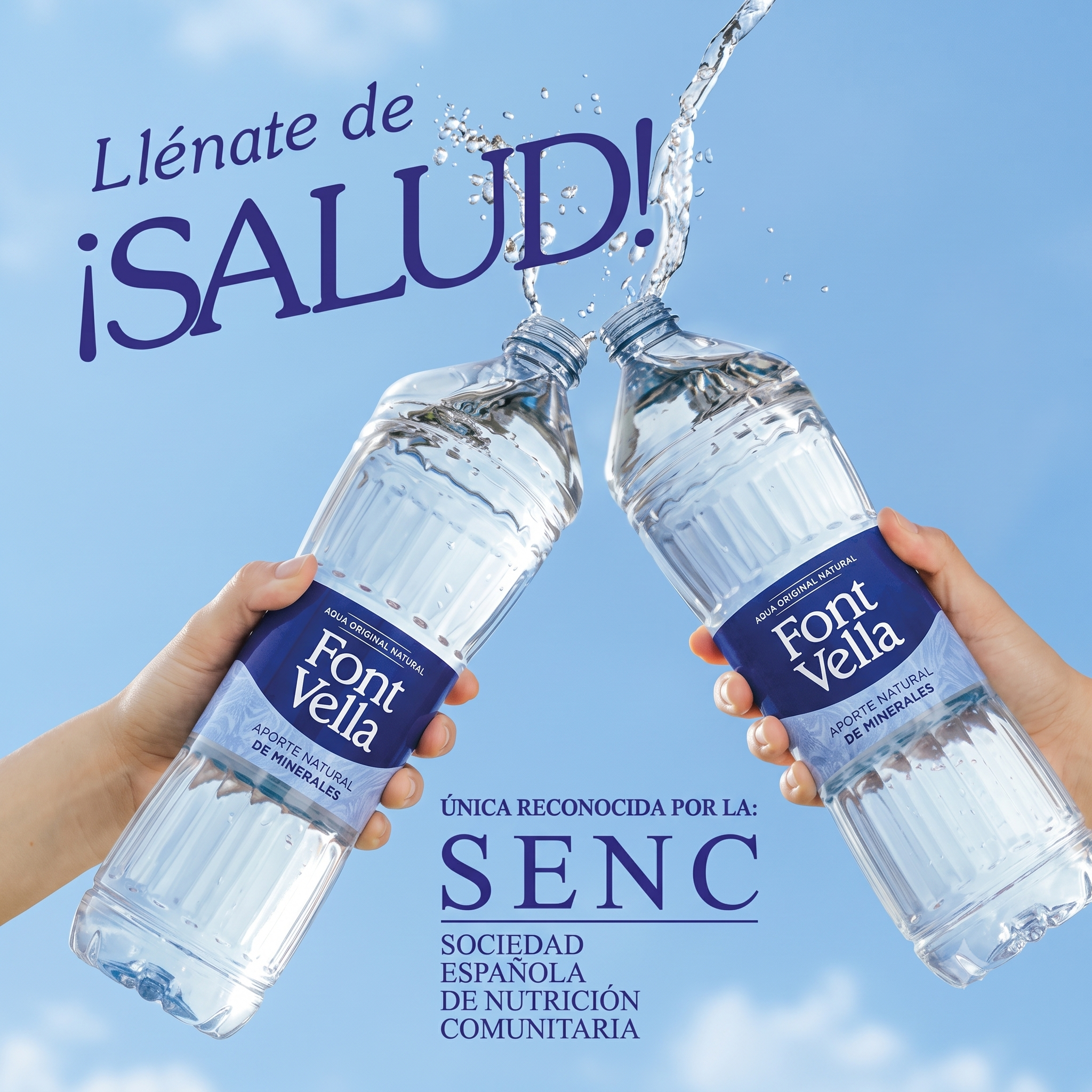 Font Vella Facebook ad: Brindando por todo aquello que nos llena de…