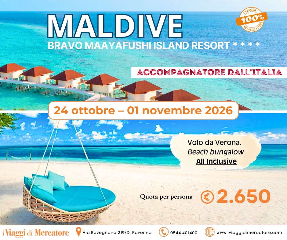 I Viaggi di Mercatore Facebook ad: ๐ ๐ฎ๐น๐ฑ๐ถ๐๐ฒ ๐ฎ๐ฌ๐ฎ๐ฒ