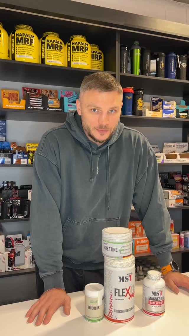 Proteinas.lt maisto papildai Facebook ad: Sergej Maslobojev renkasi kokybę, MST Nutrition