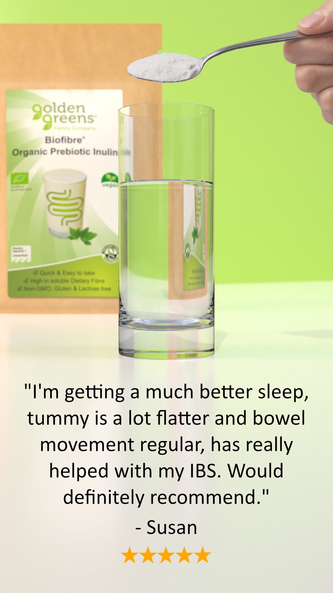 Golden Greens Health Facebook ad