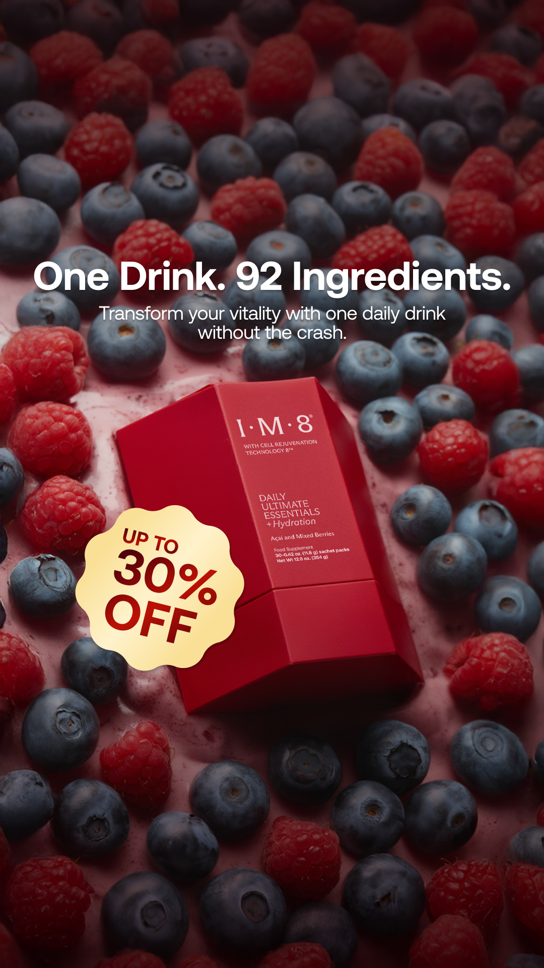 IM8 Health Facebook ad