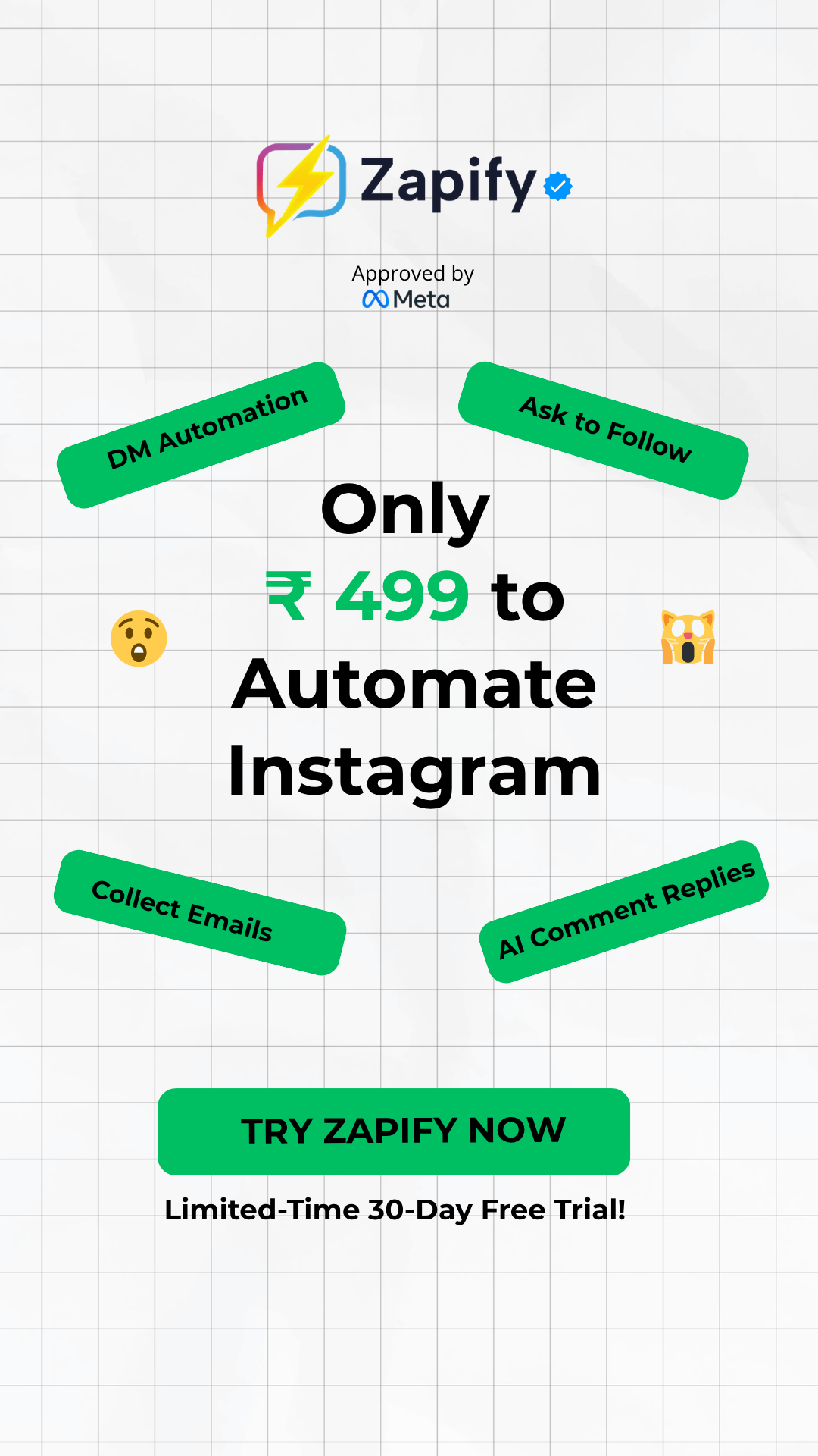 Zapify Facebook ad