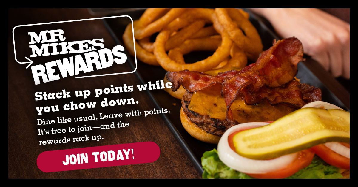 MR MIKES Facebook ad
