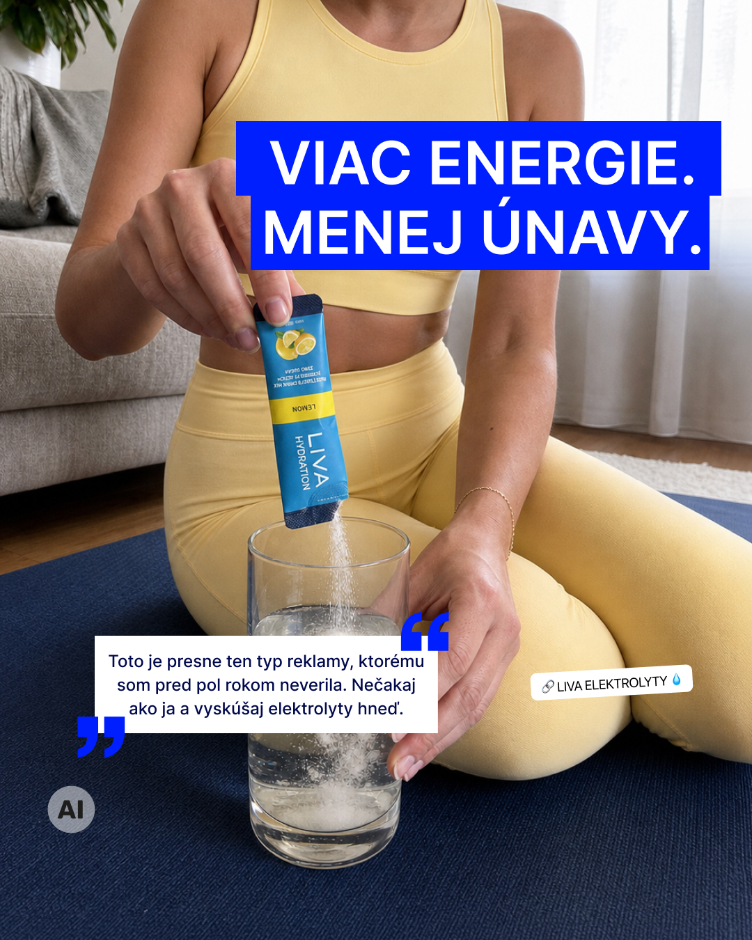 Liva Facebook ad